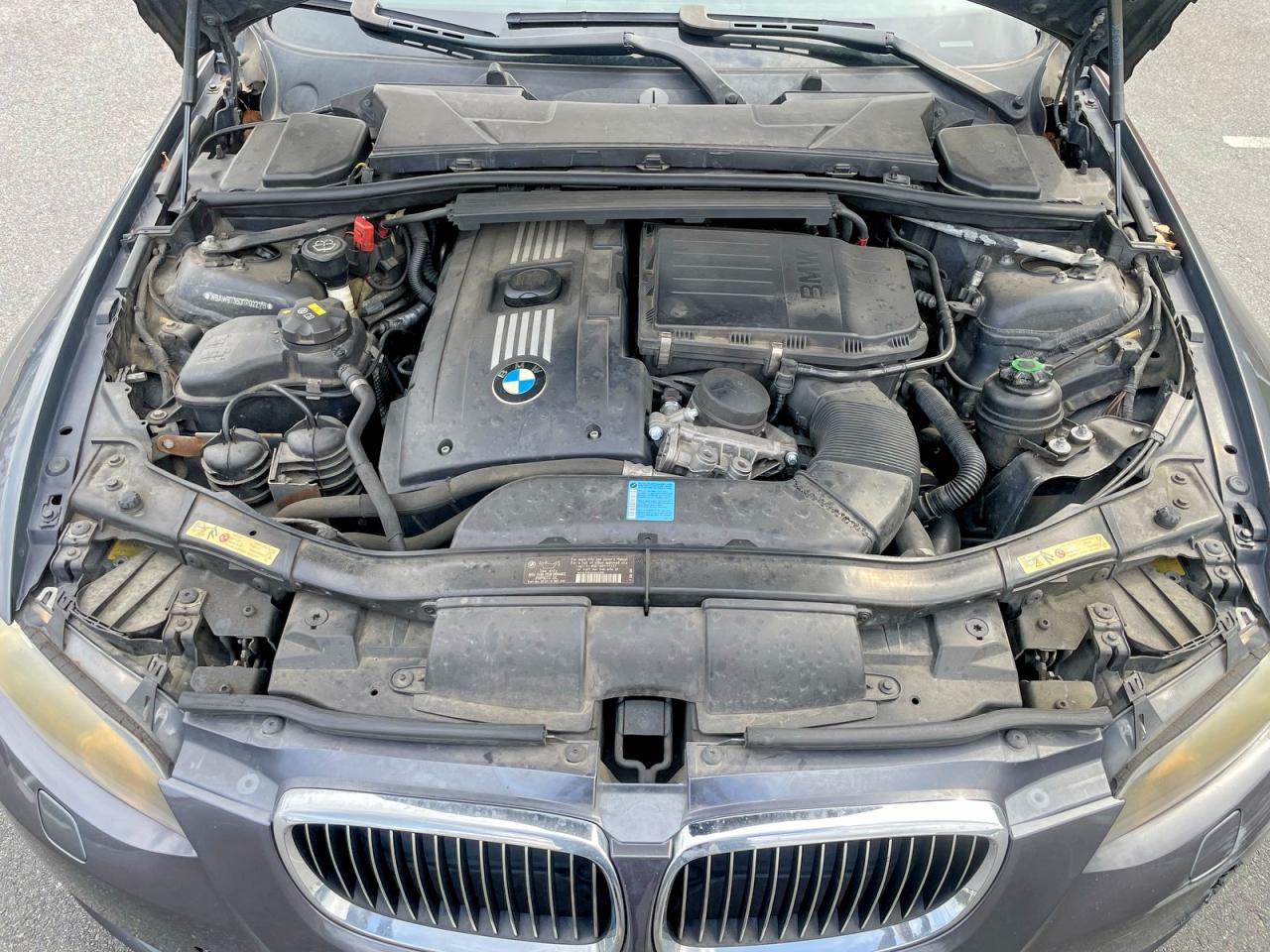 2007 Bmw 335 I Gray vin: WBAWB73507P022115