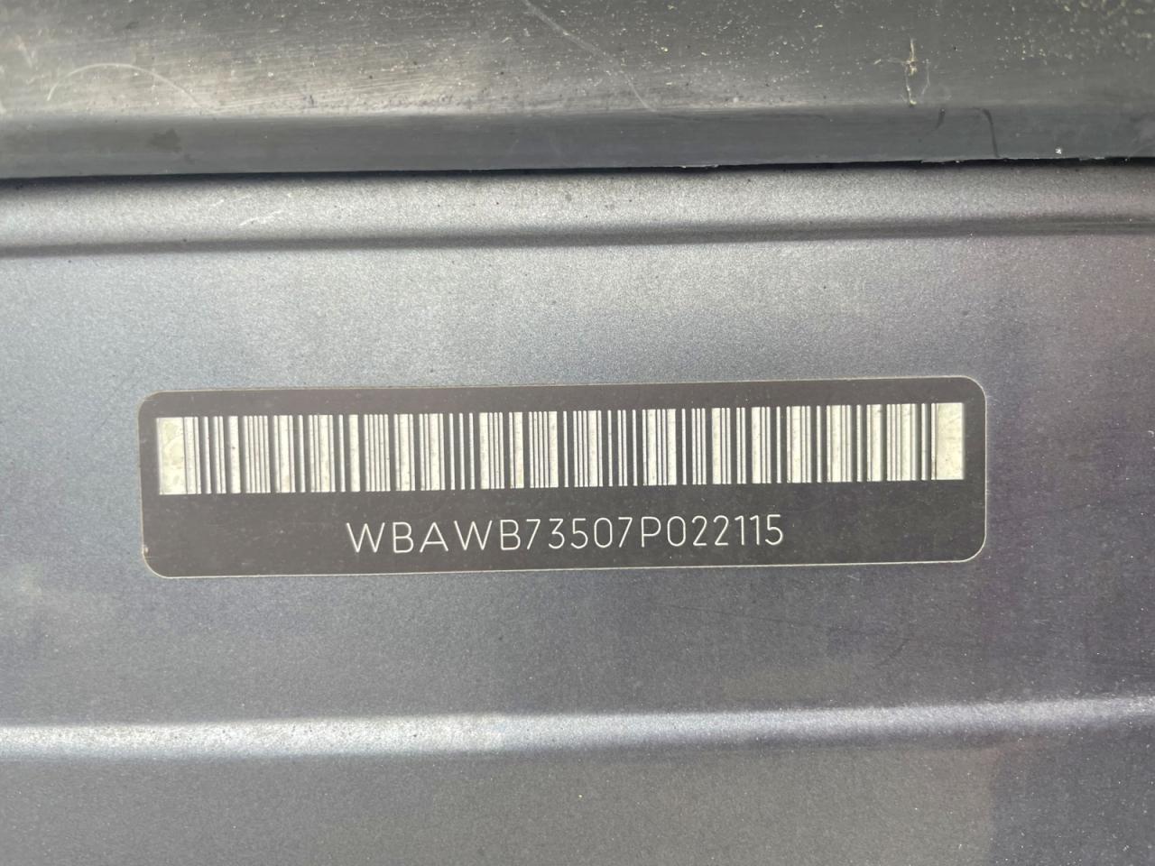 2007 Bmw 335 I Gray vin: WBAWB73507P022115