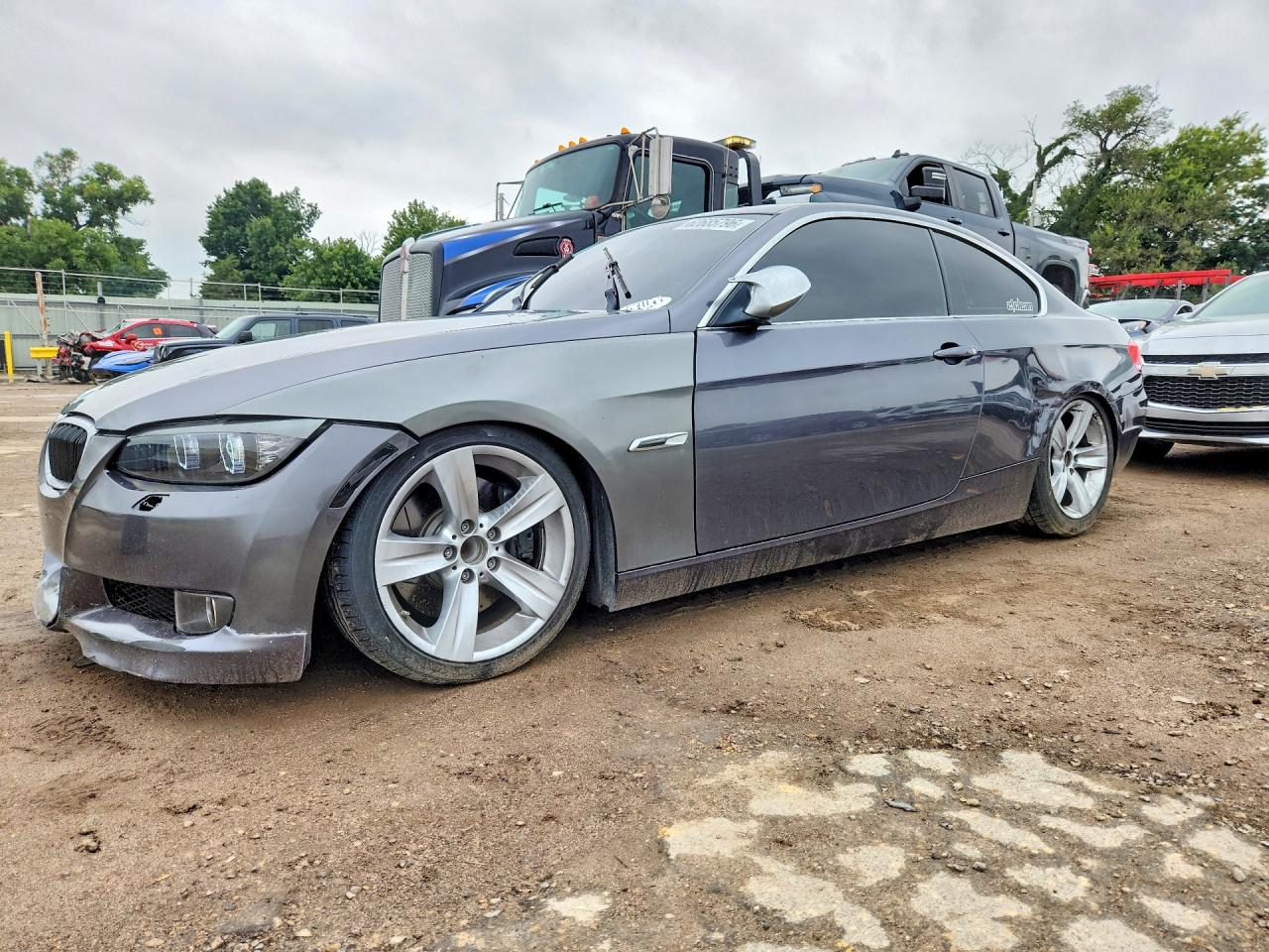 2007 Bmw 335 I Black vin: WBAWB73507P038685