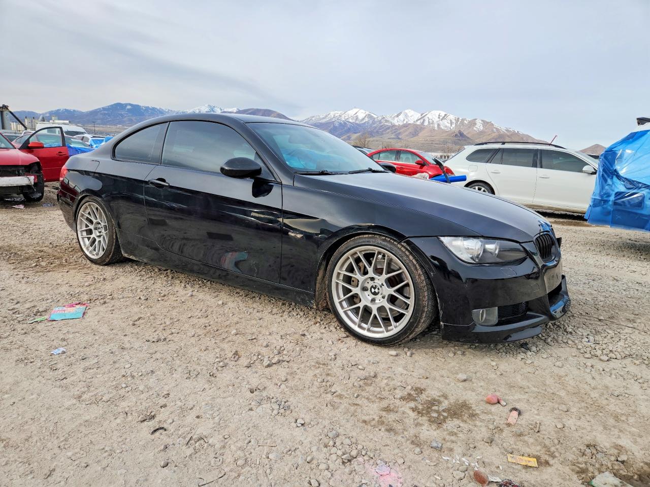 2007 Bmw 335 I Black vin: WBAWB73507PV80885