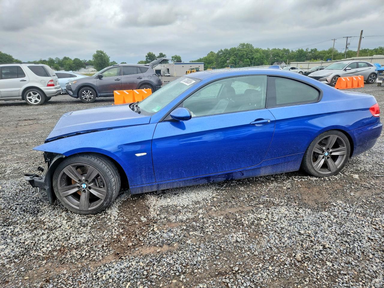 2009 Bmw 335 I Blue vin: WBAWB73509P158652