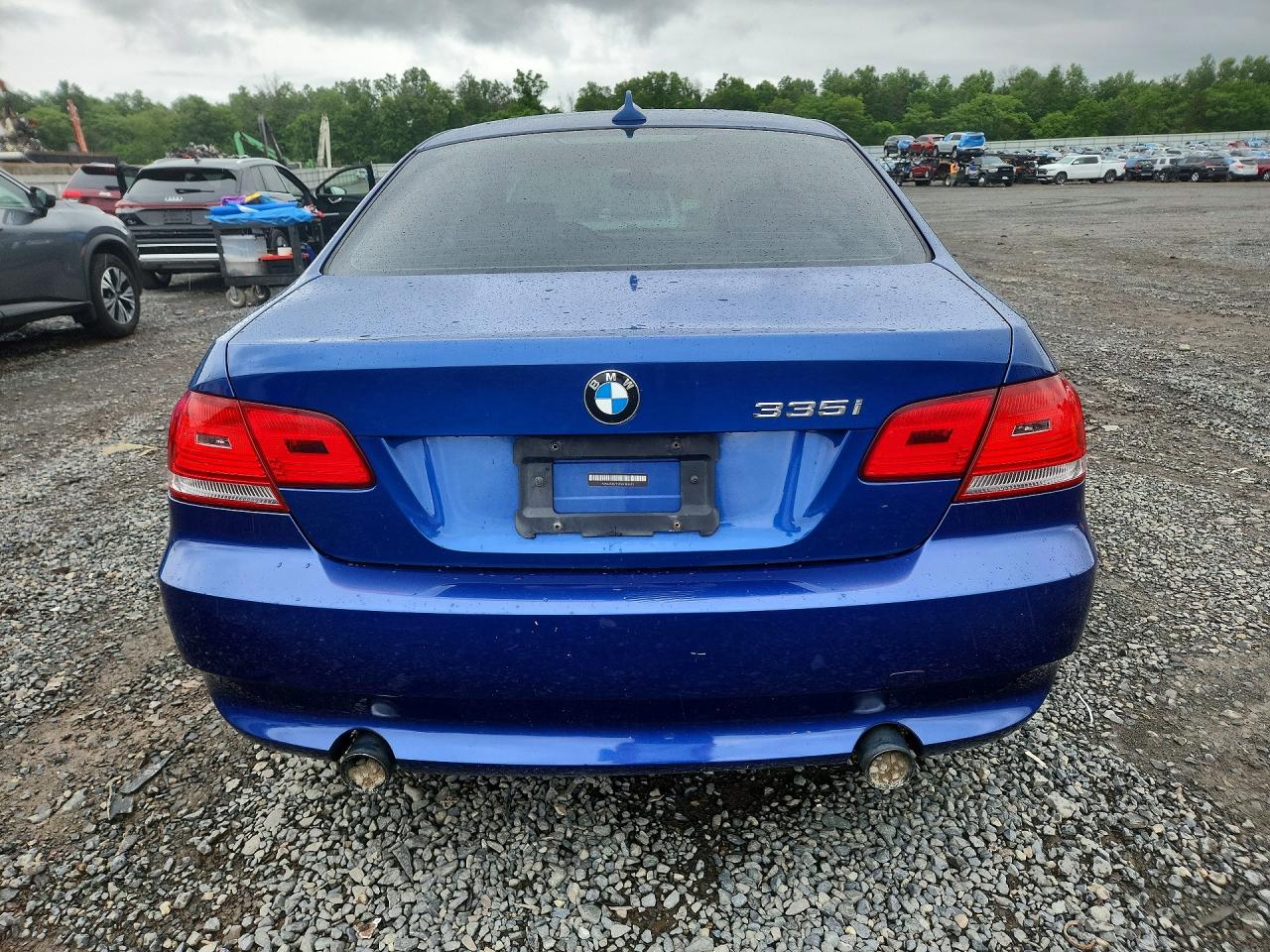 2009 Bmw 335 I Blue vin: WBAWB73509P158652