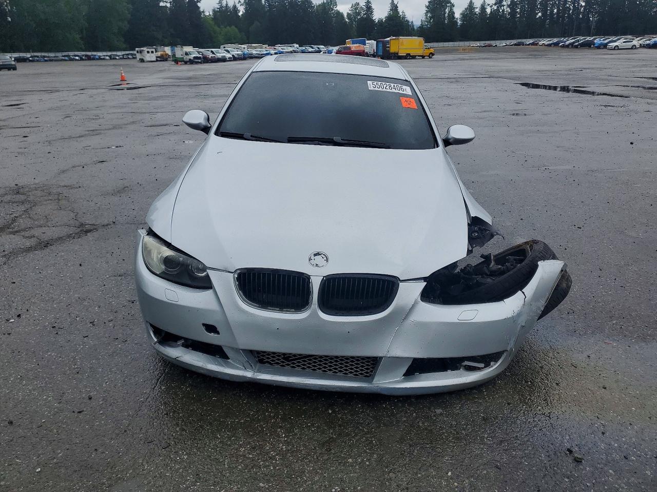 2007 Bmw 335 I Серебряный vin: WBAWB73517P036671