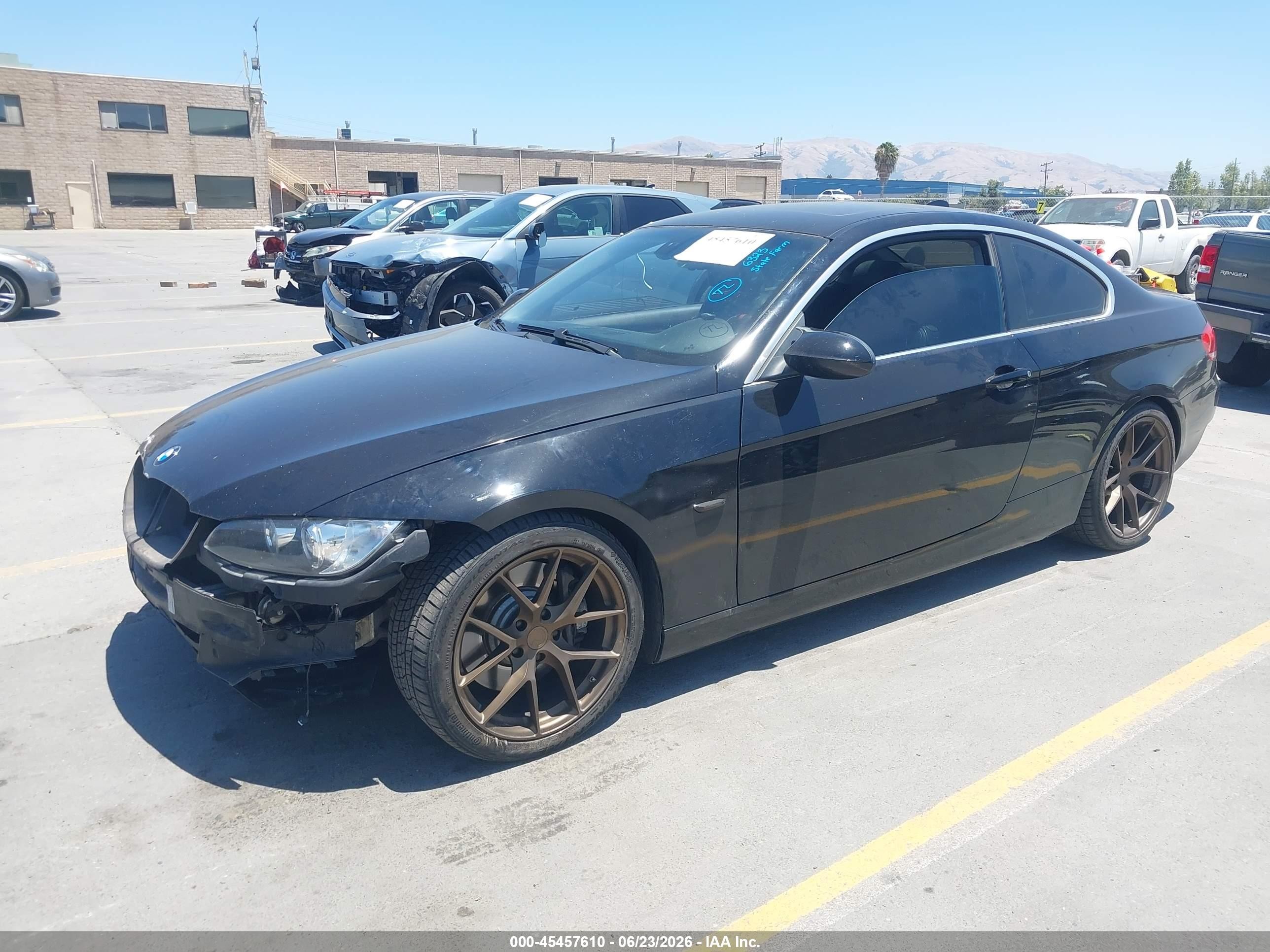 2008 Bmw 335i   Black vin: WBAWB73518P041547