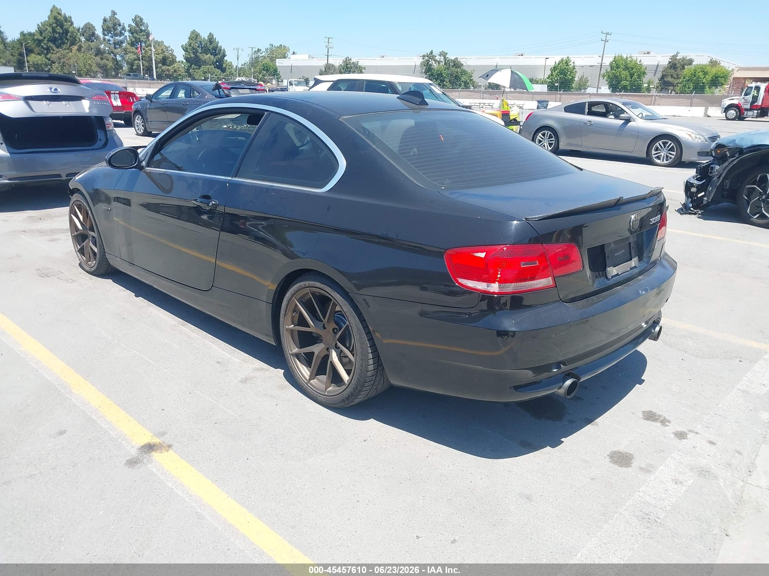 2008 Bmw 335i   Black vin: WBAWB73518P041547