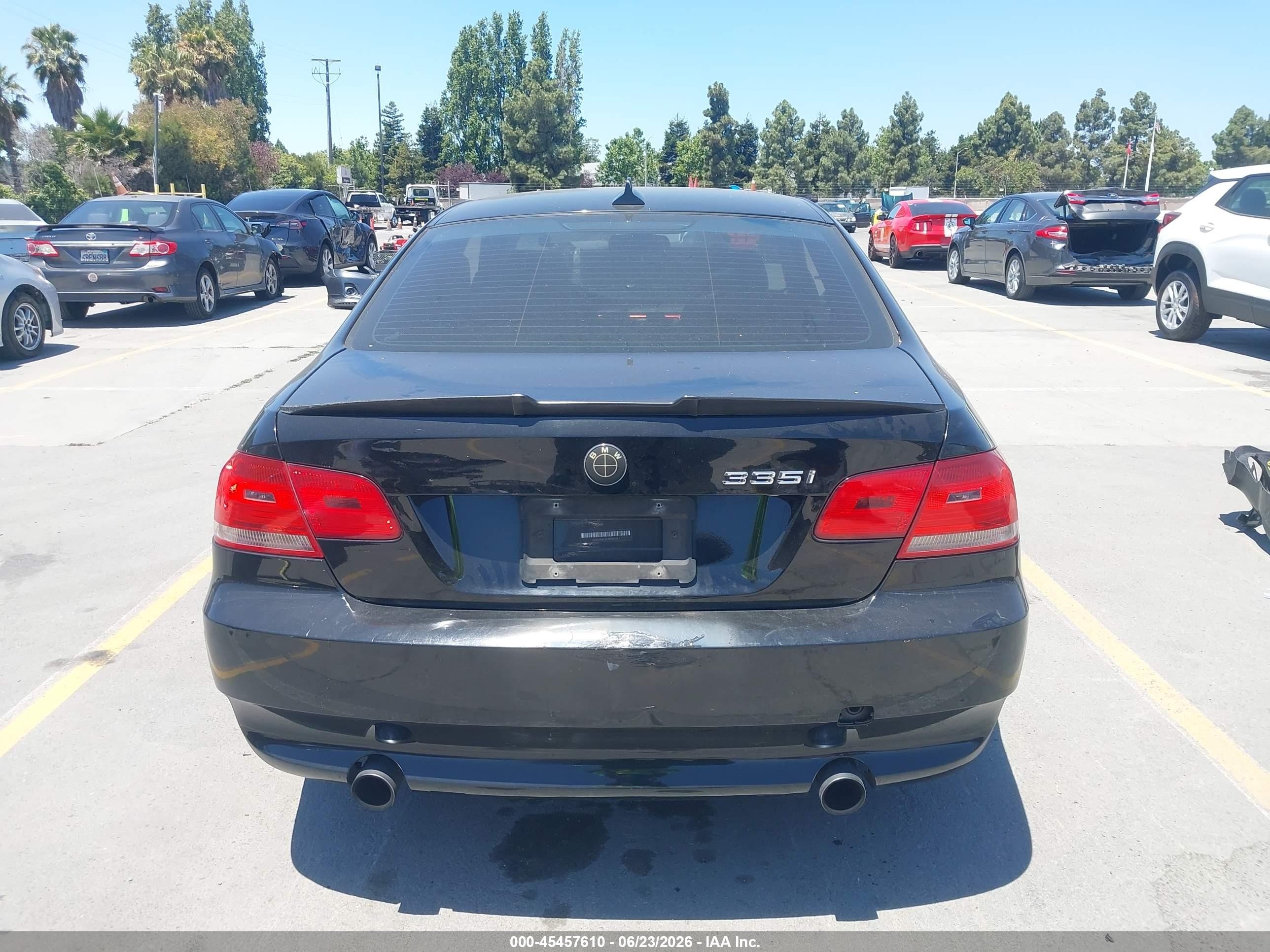2008 Bmw 335i   Black vin: WBAWB73518P041547