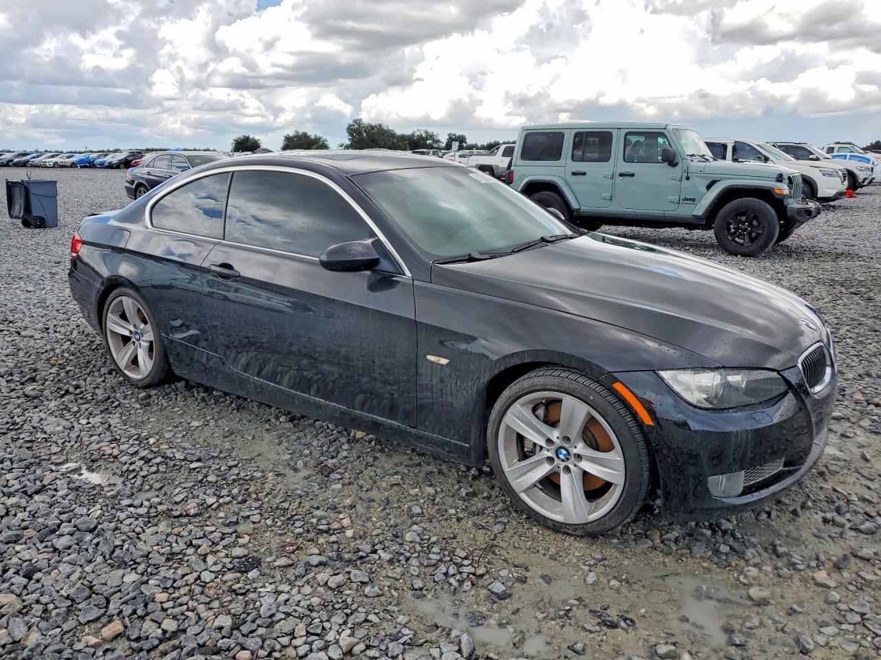 2008 Bmw 335 I Black vin: WBAWB73518P155595