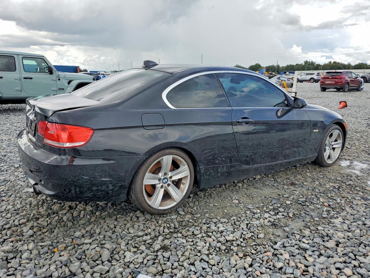 2008 Bmw 335 I Black vin: WBAWB73518P155595