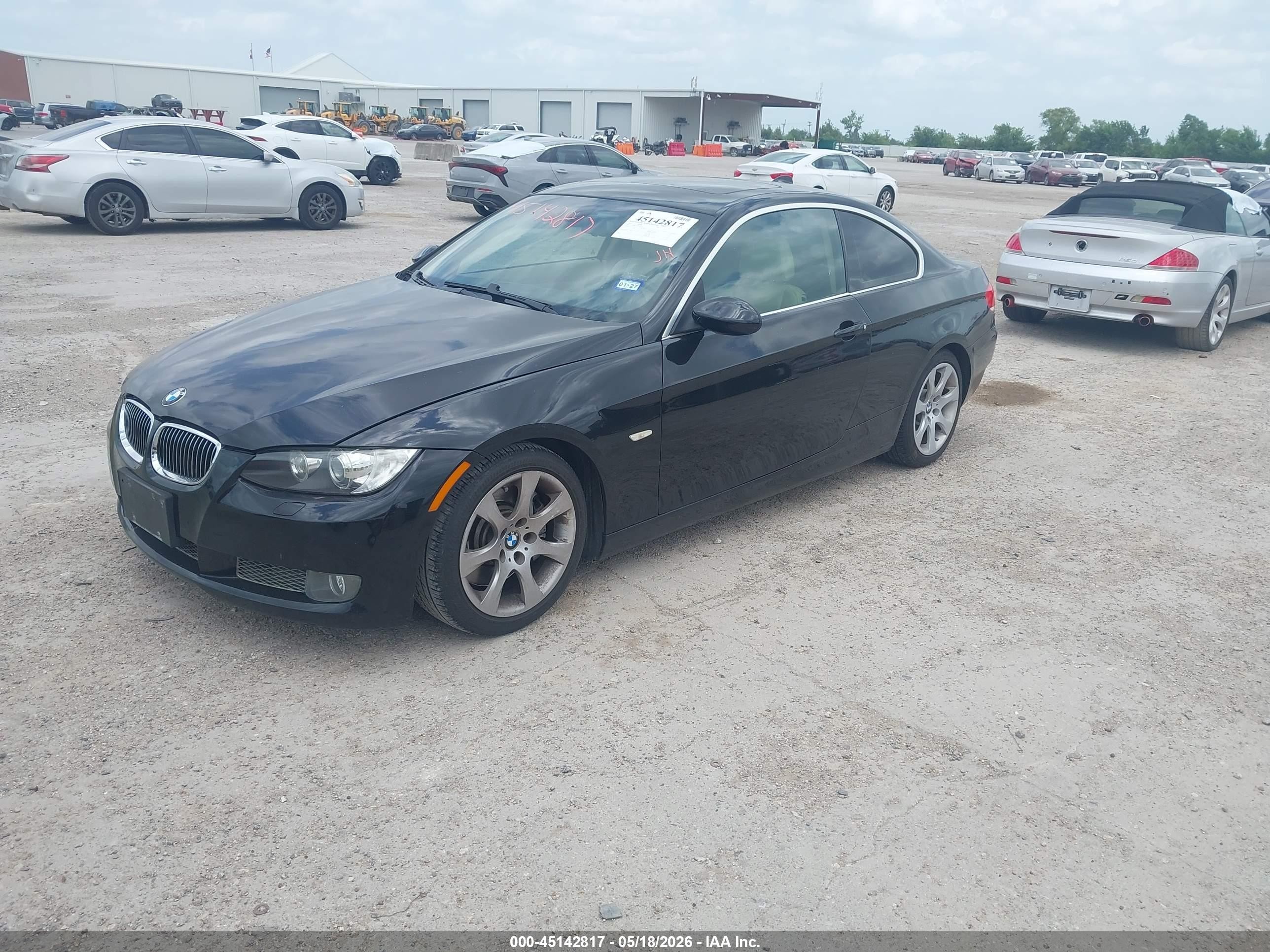 2007 Bmw 335i   Black vin: WBAWB73527P036131