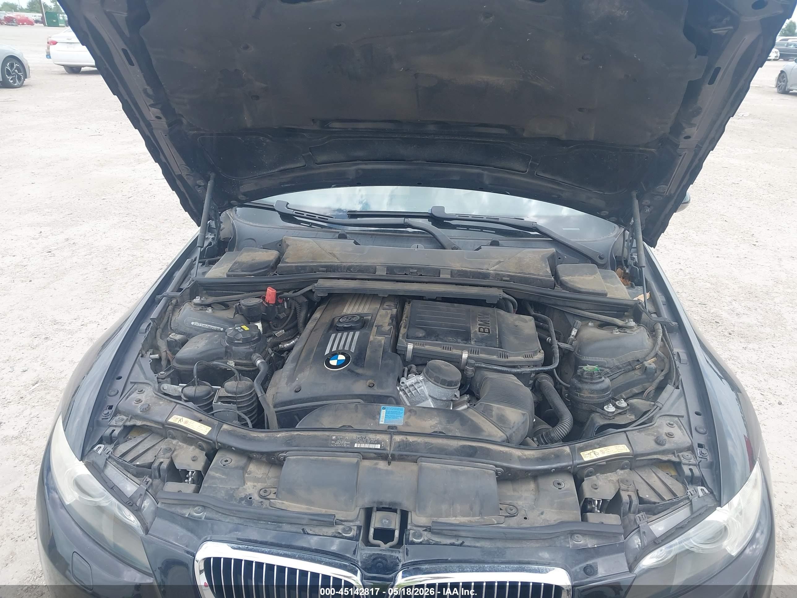 2007 Bmw 335i   Black vin: WBAWB73527P036131