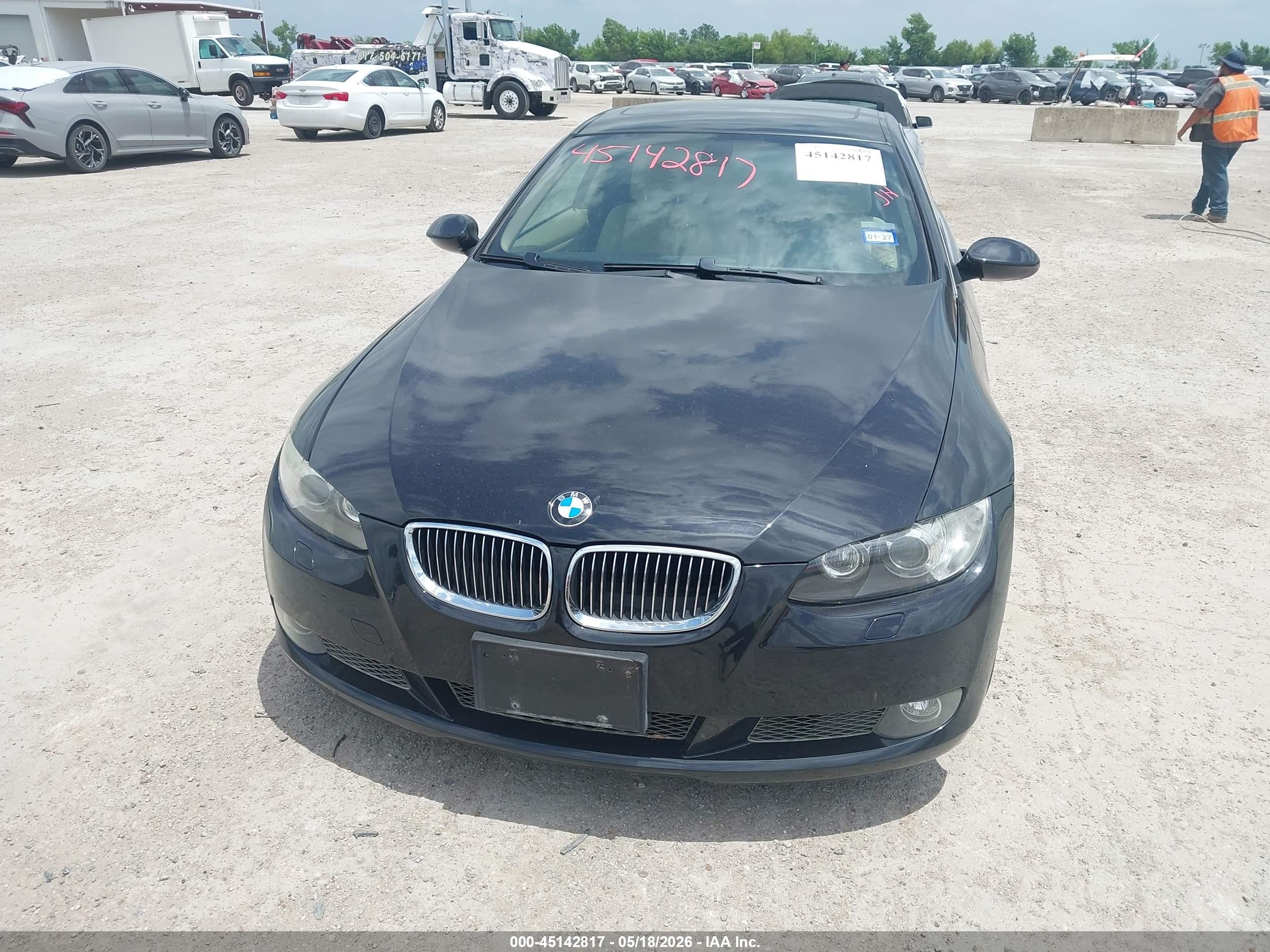 2007 Bmw 335i   Black vin: WBAWB73527P036131