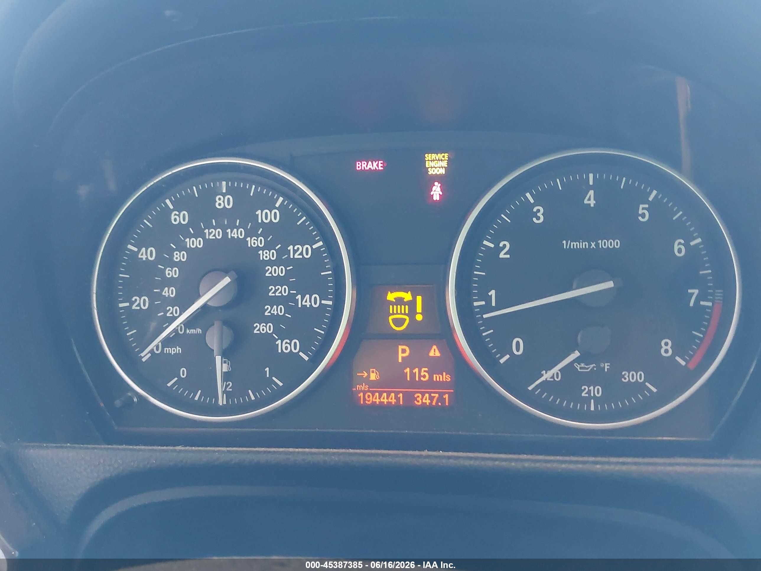 2007 Bmw 335i Синий vin: WBAWB73537P031391