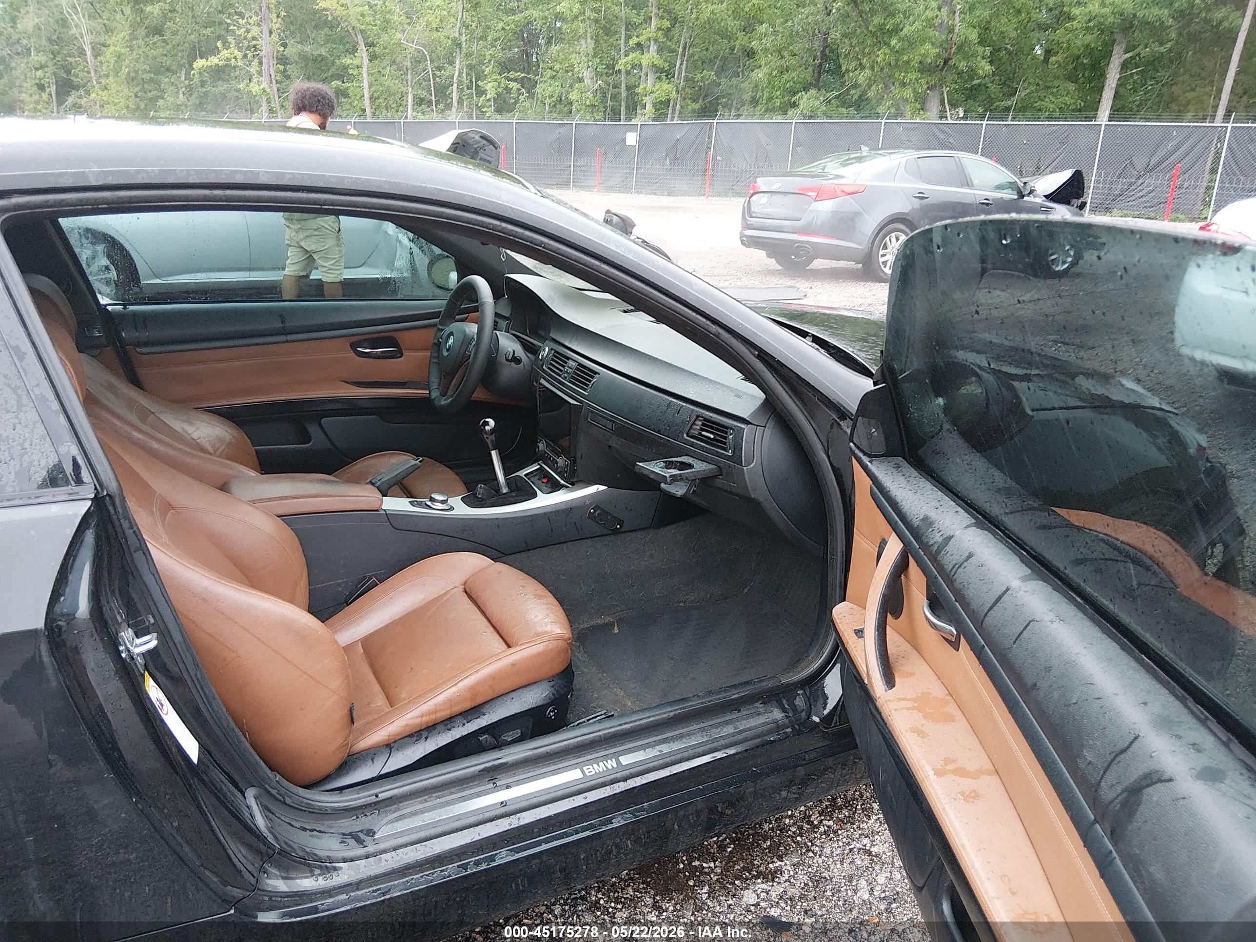 2007 Bmw 335i   Black vin: WBAWB73537PV80668