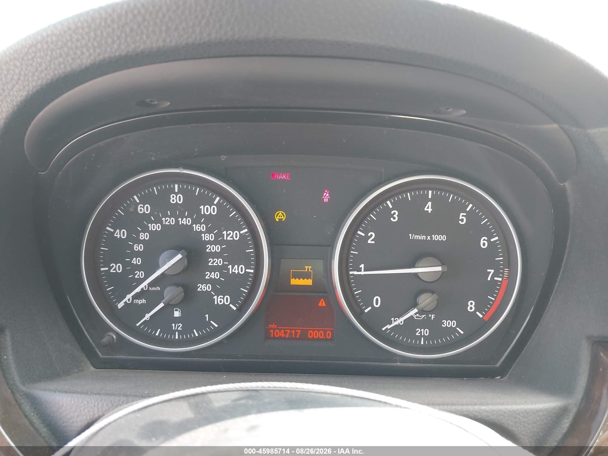 2007 Bmw 335i   Gray vin: WBAWB73537PV83019