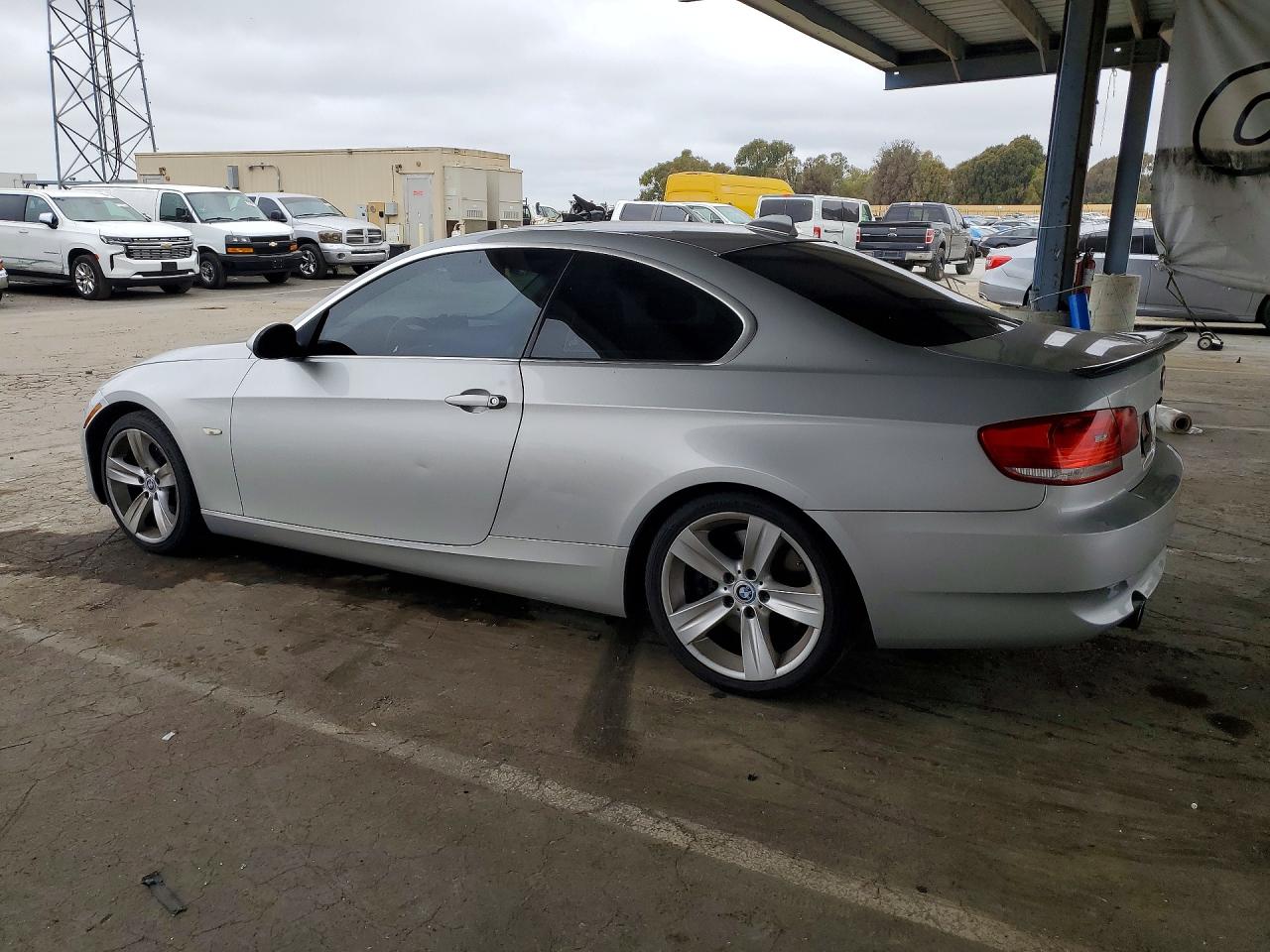 2007 Bmw 335 I Silver vin: WBAWB73547PV83336