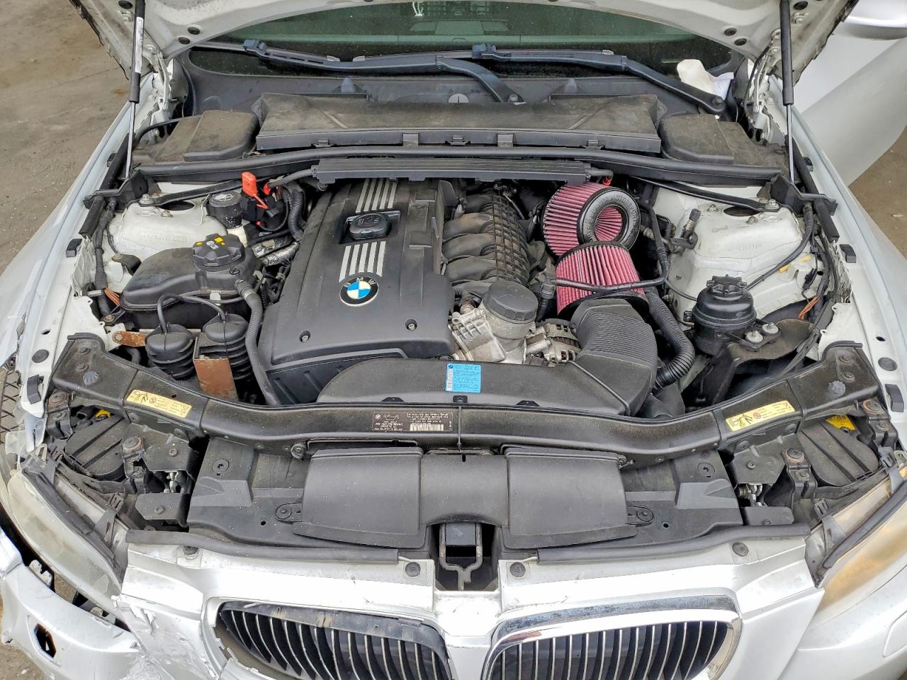 2007 Bmw 335 I Silver vin: WBAWB73547PV83336