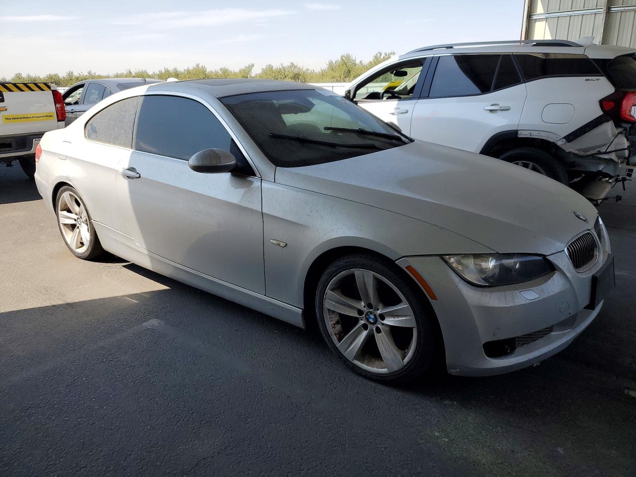 2008 Bmw 335 I Silver vin: WBAWB73548P041915