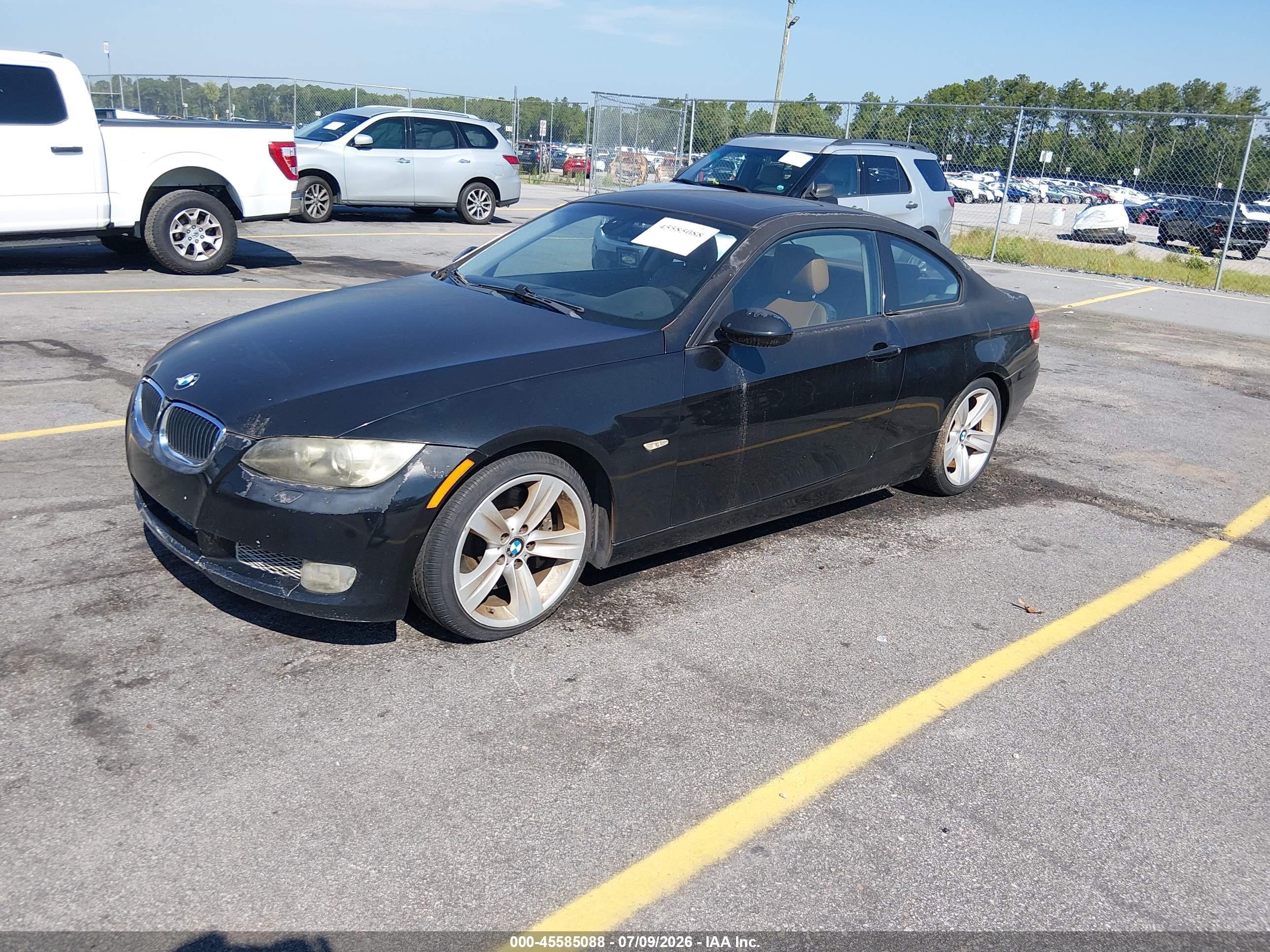 2009 Bmw 335i   Black vin: WBAWB73559P047000