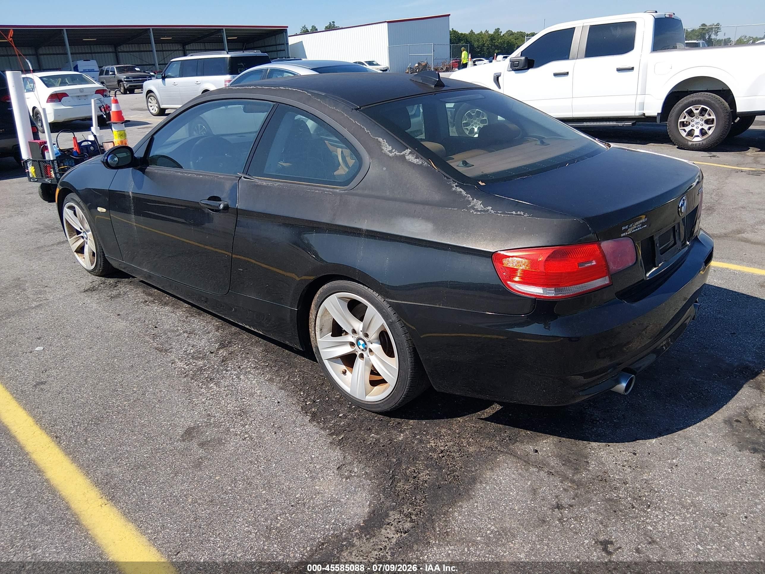 2009 Bmw 335i   Black vin: WBAWB73559P047000