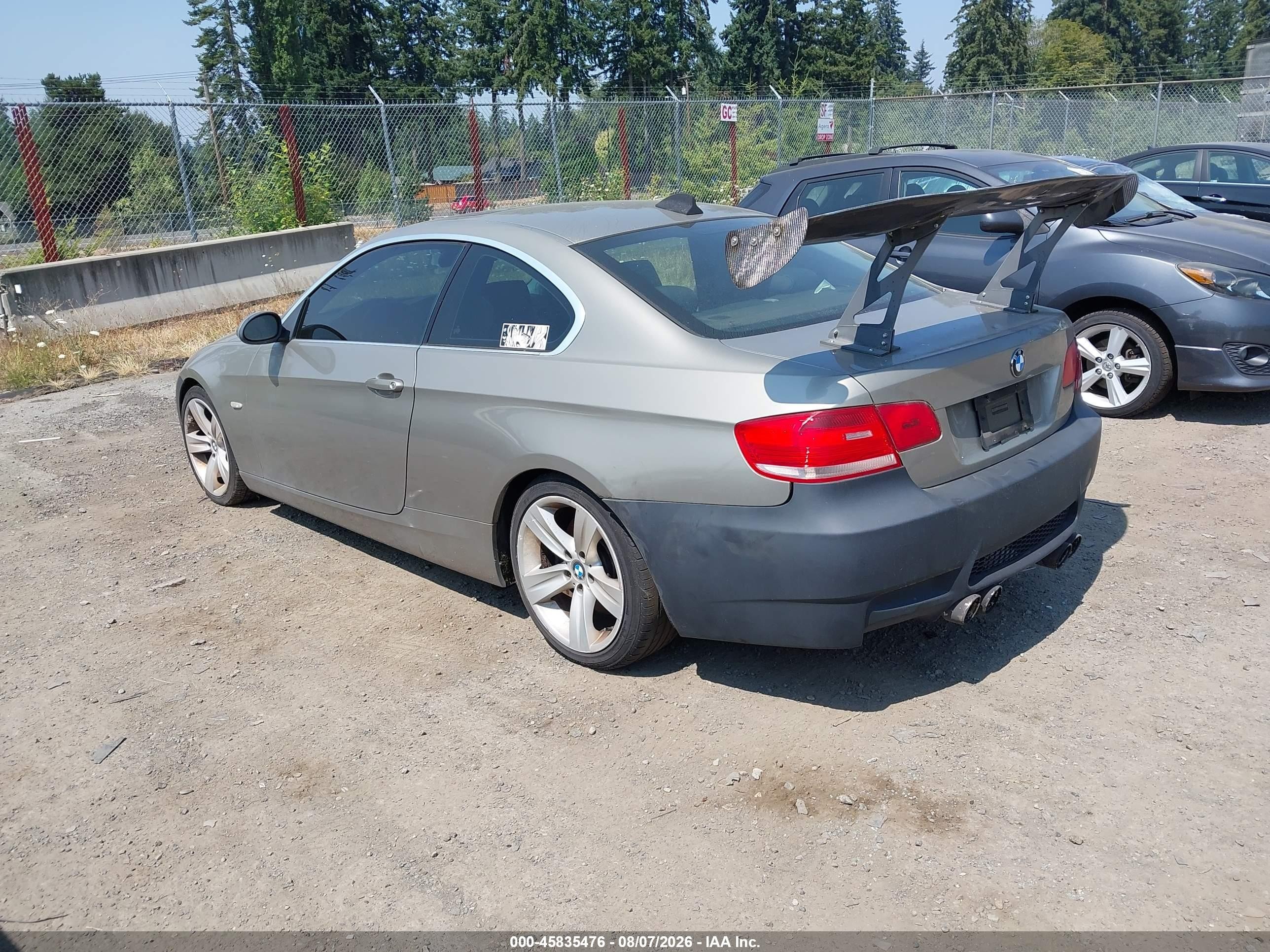 2008 Bmw 335i   Champagne vin: WBAWB73568P041687