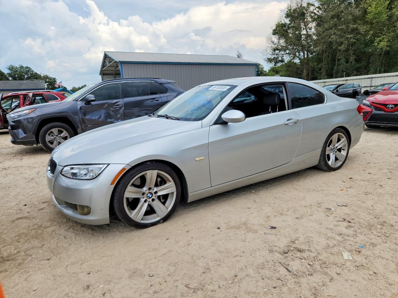 2007 Bmw 335 I Серый vin: WBAWB73587PV82321