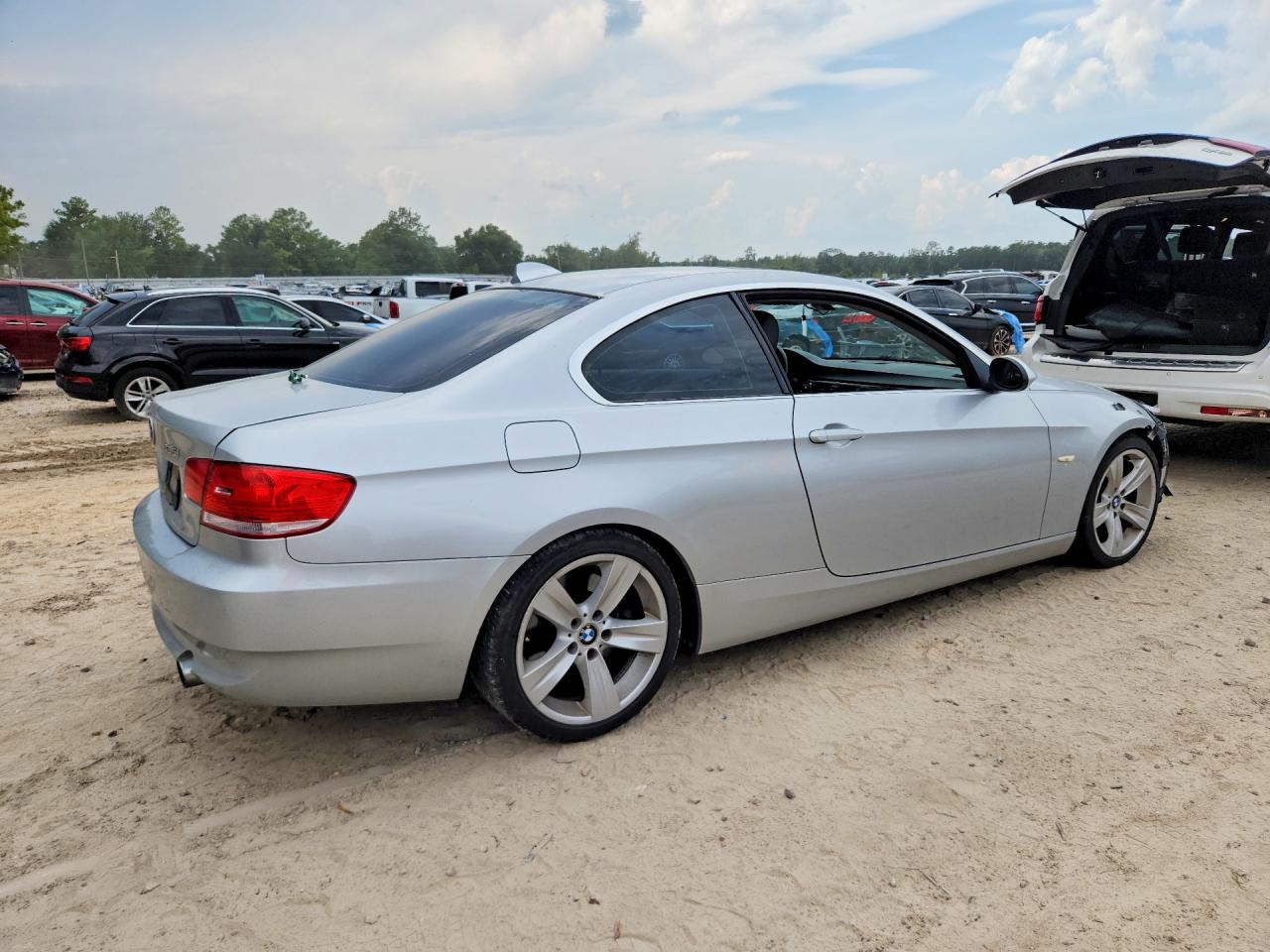 2007 Bmw 335 I Gray vin: WBAWB73587PV82321