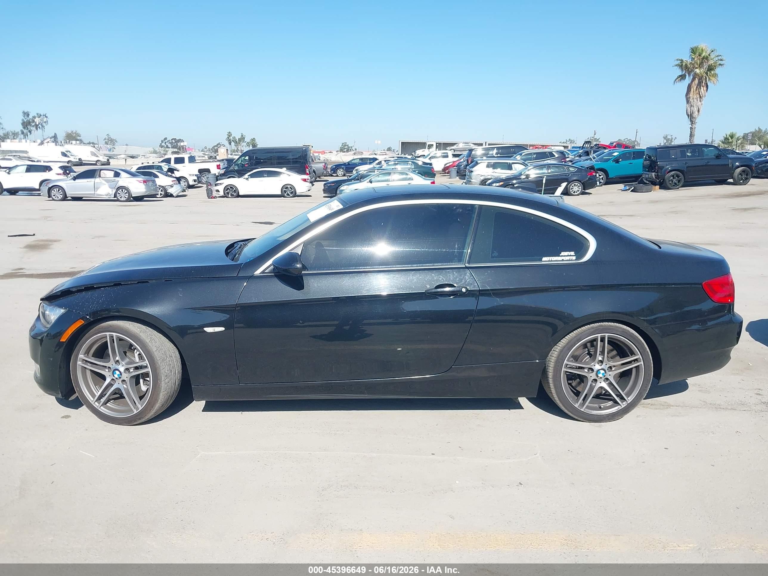 2007 Bmw 335i   Black vin: WBAWB73587PV83307