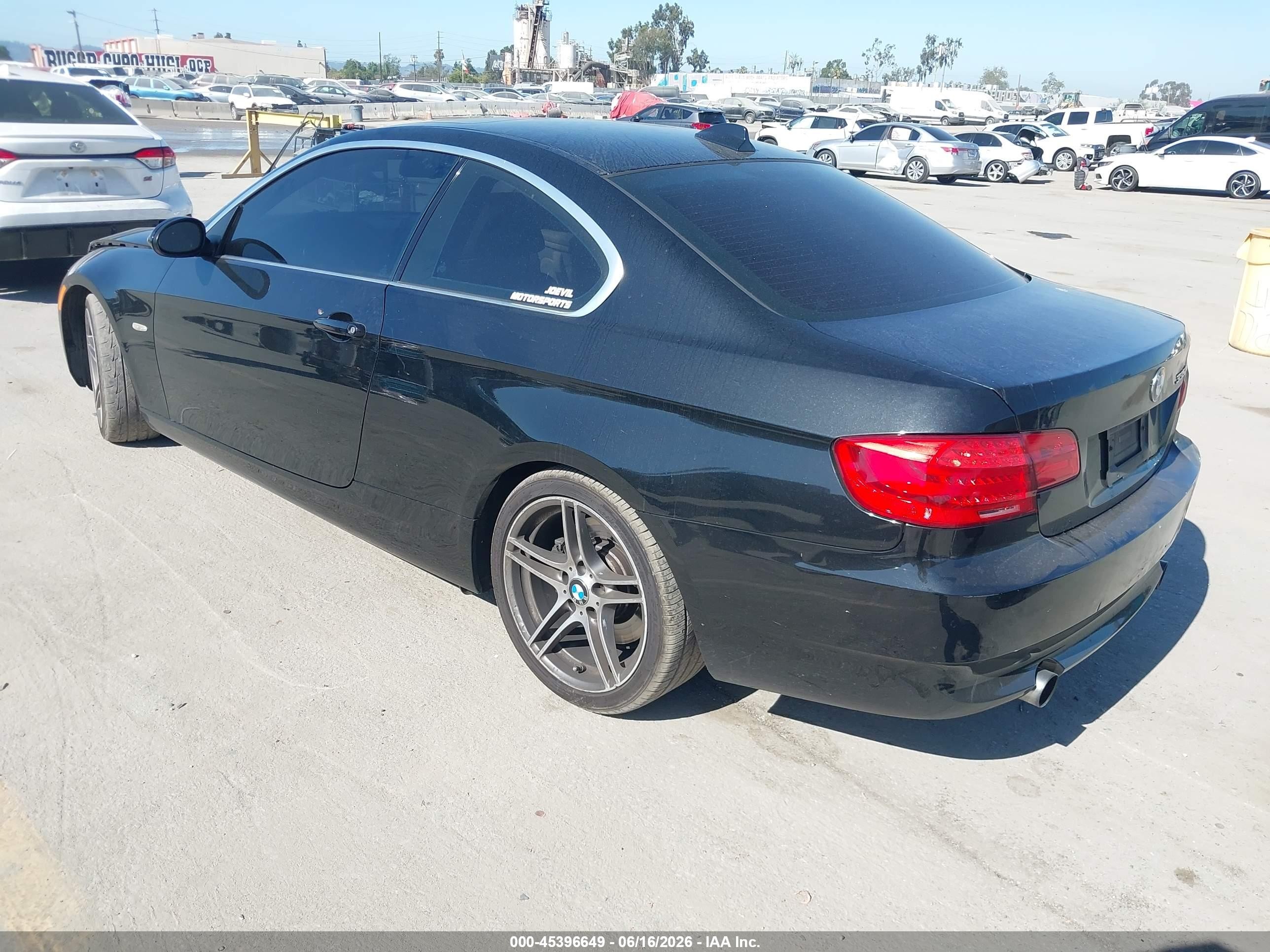 2007 Bmw 335i   Black vin: WBAWB73587PV83307
