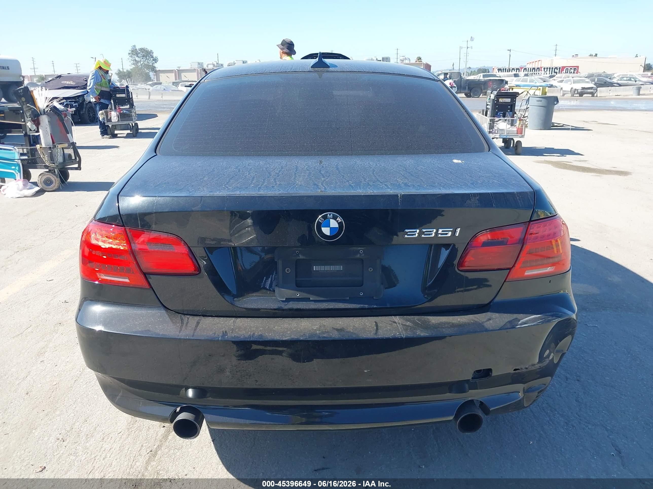 2007 Bmw 335i   Black vin: WBAWB73587PV83307
