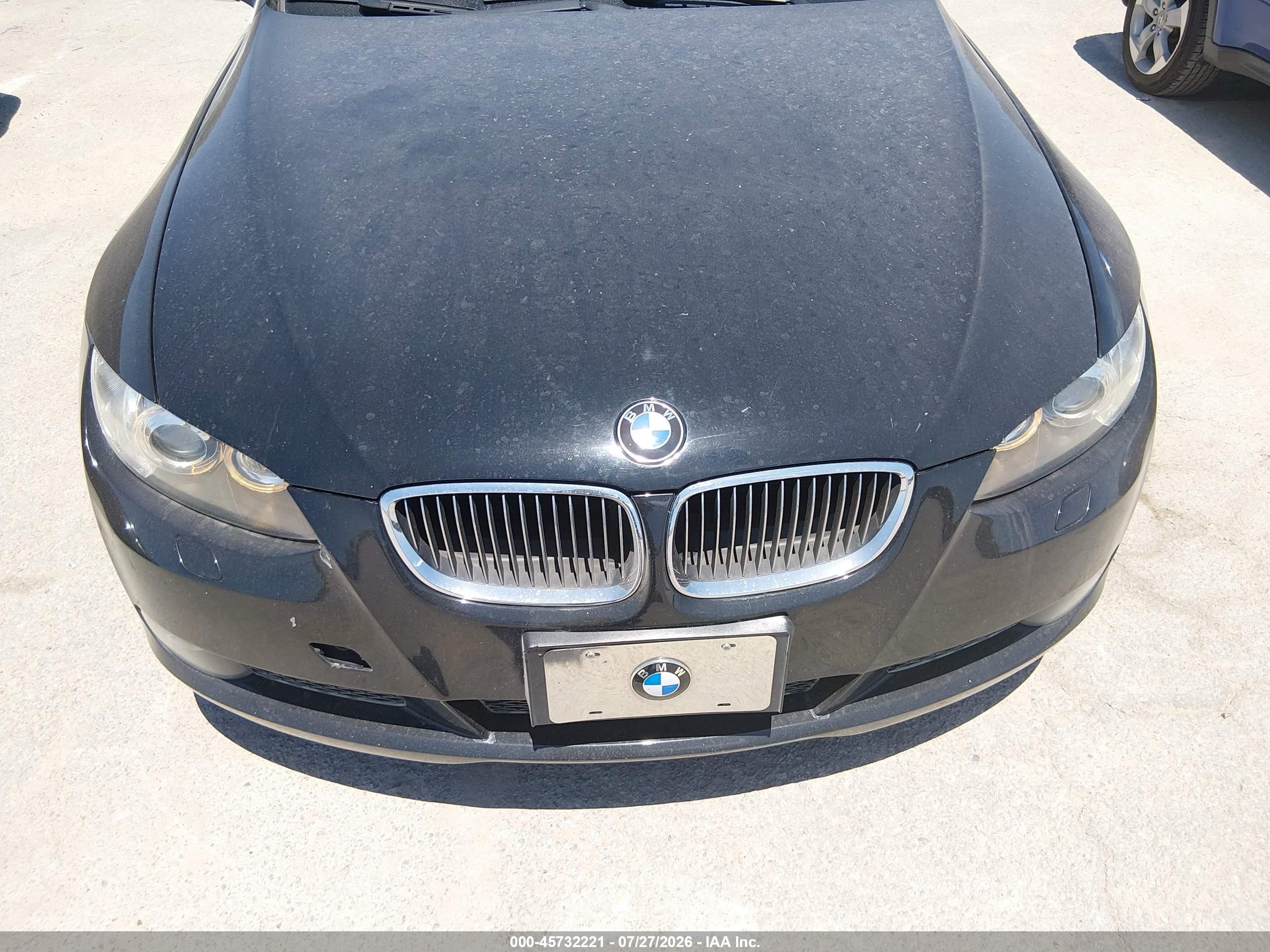 2007 Bmw 335i   Black vin: WBAWB73587PV83940