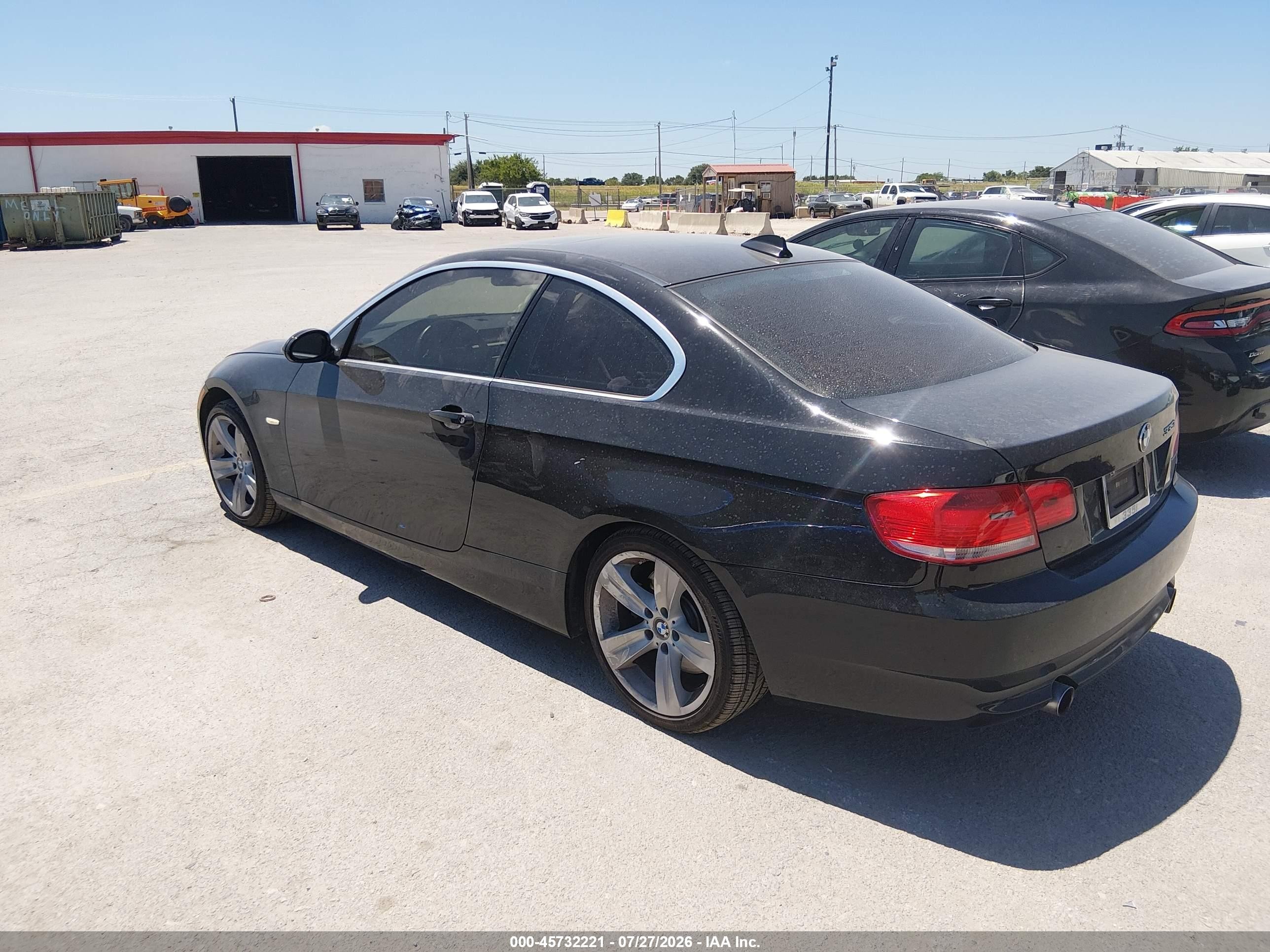 2007 Bmw 335i   Black vin: WBAWB73587PV83940