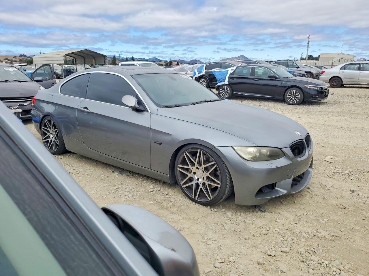 2008 Bmw 335 I Gray vin: WBAWB73598P038878