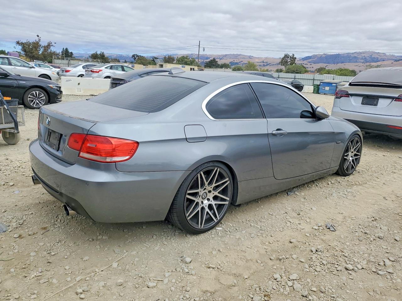 2008 Bmw 335 I Gray vin: WBAWB73598P038878
