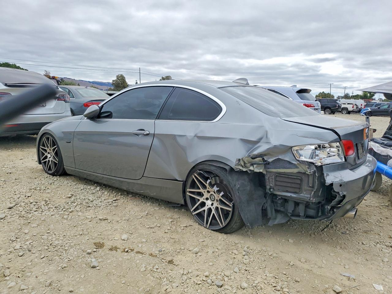 2008 Bmw 335 I Gray vin: WBAWB73598P038878