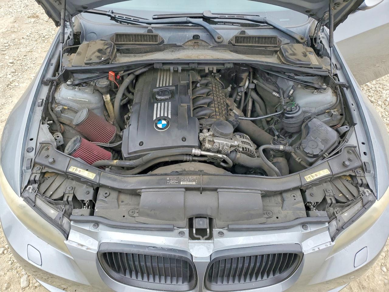 2008 Bmw 335 I Gray vin: WBAWB73598P038878