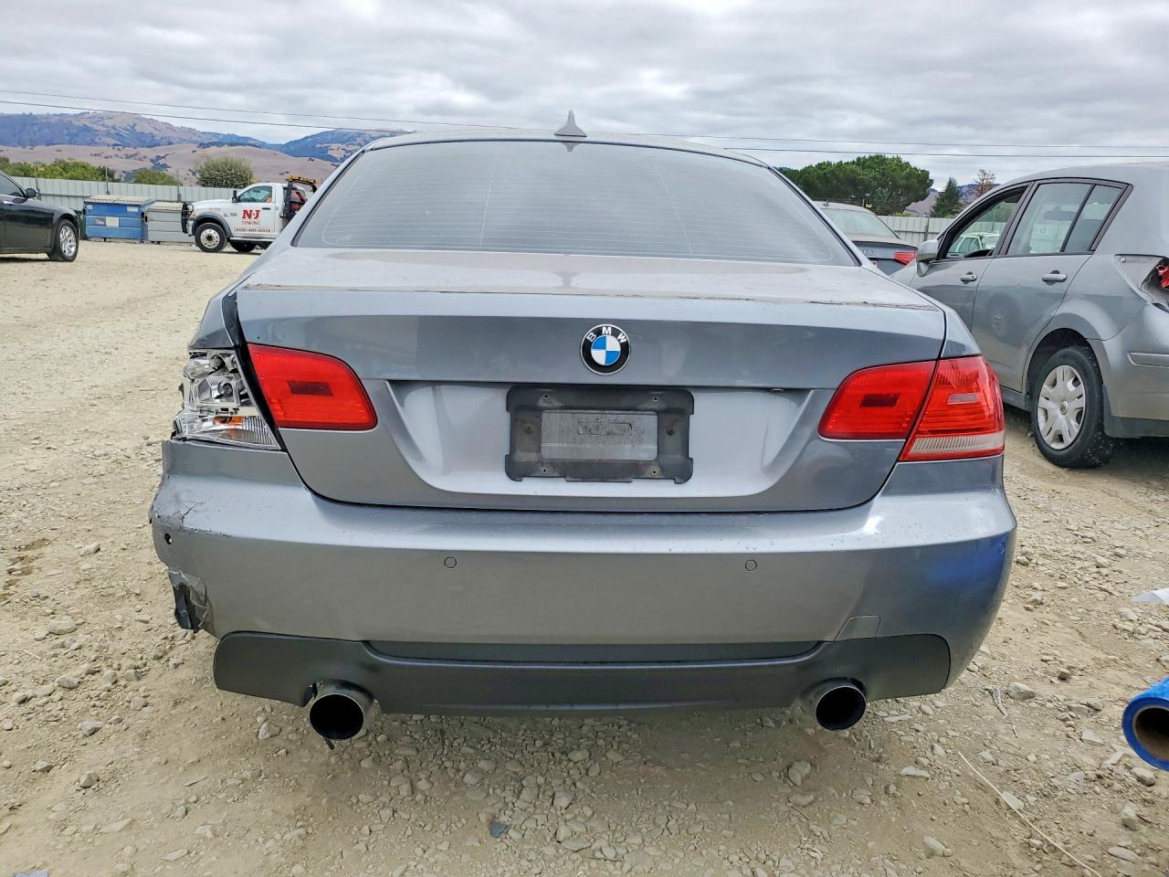 2008 Bmw 335 I Gray vin: WBAWB73598P038878
