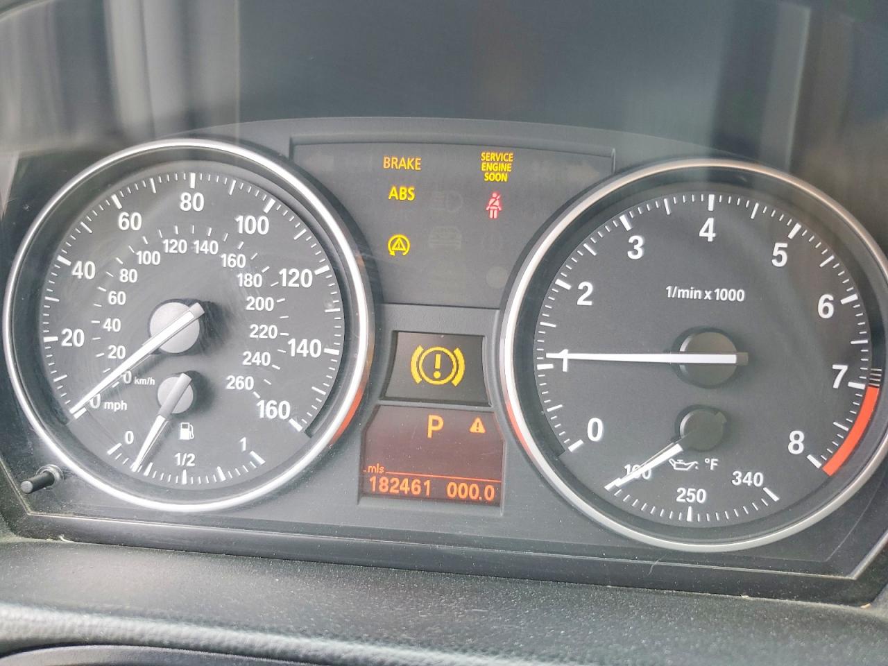 2008 Bmw 335 I Gray vin: WBAWB73598P038878