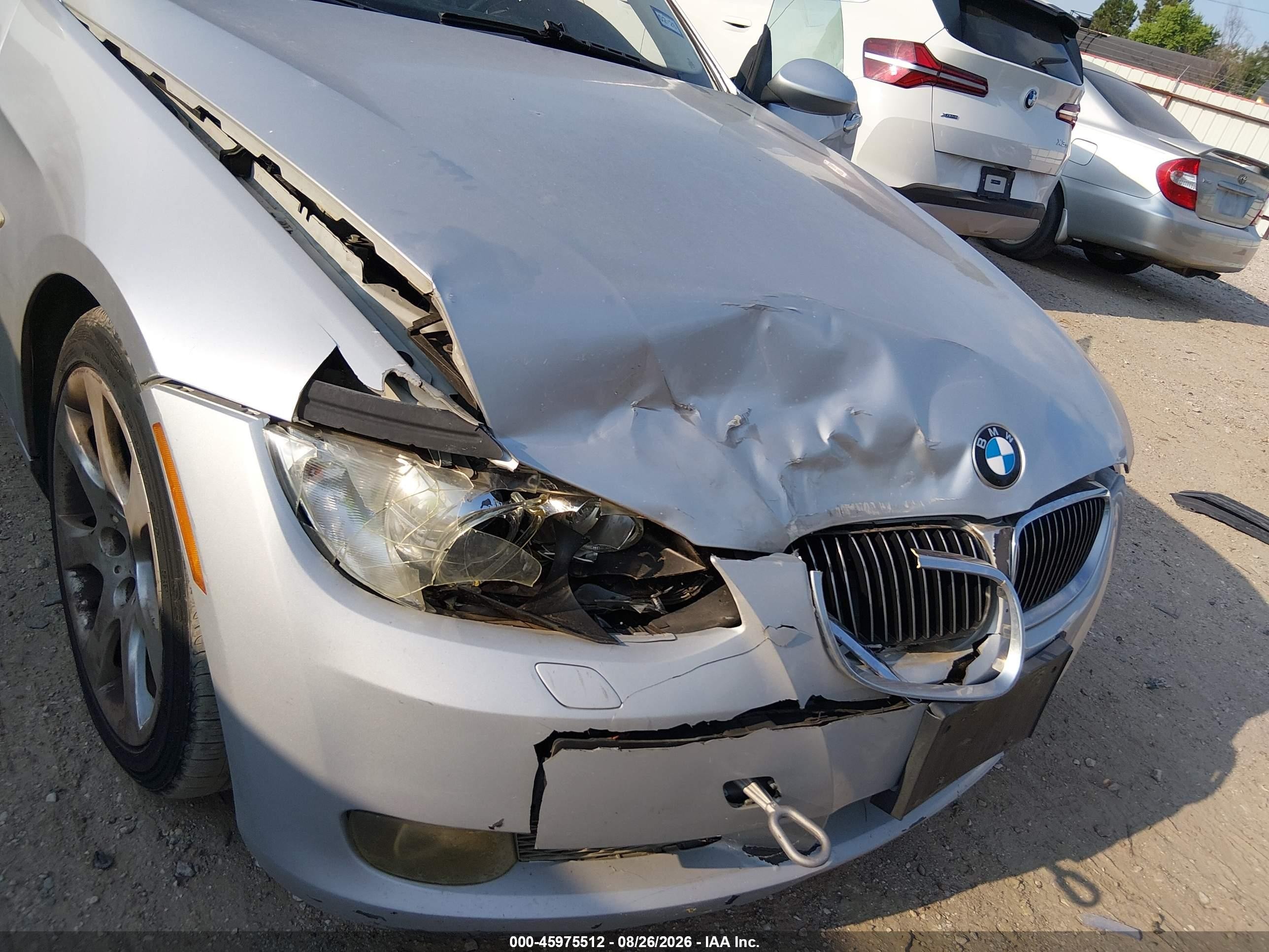 2008 Bmw 335i   Silver vin: WBAWB73598P039433