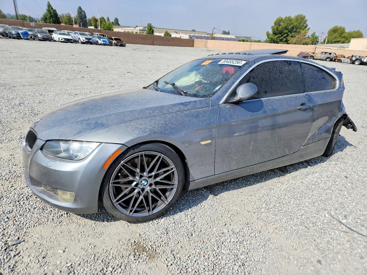 2008 Bmw 335 I Gray vin: WBAWB73598P155960