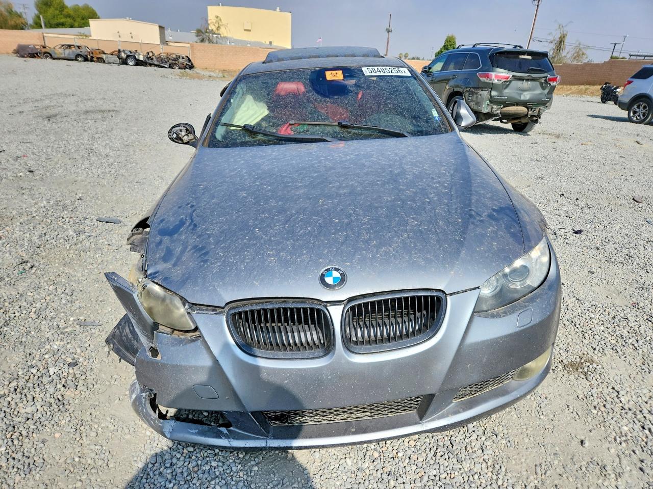 2008 Bmw 335 I Gray vin: WBAWB73598P155960