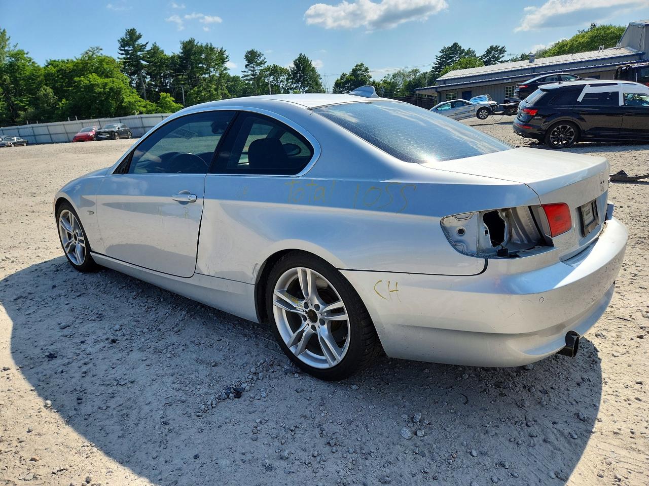 2007 Bmw 335 I Silver vin: WBAWB735X7P032957