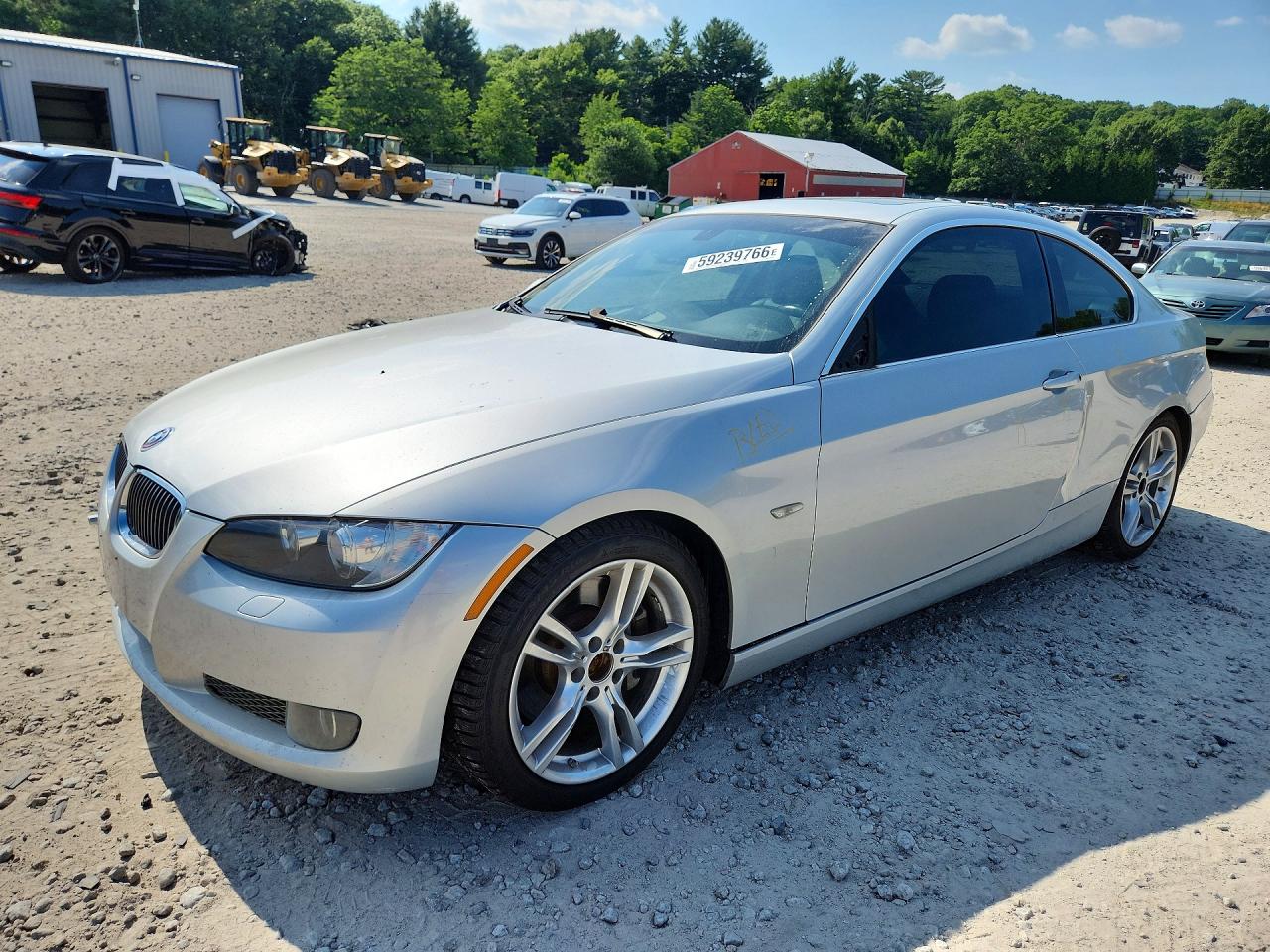 2007 Bmw 335 I Silver vin: WBAWB735X7P032957