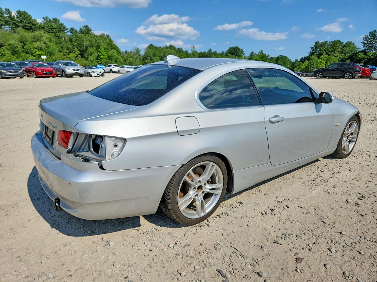 2007 Bmw 335 I Silver vin: WBAWB735X7P032957