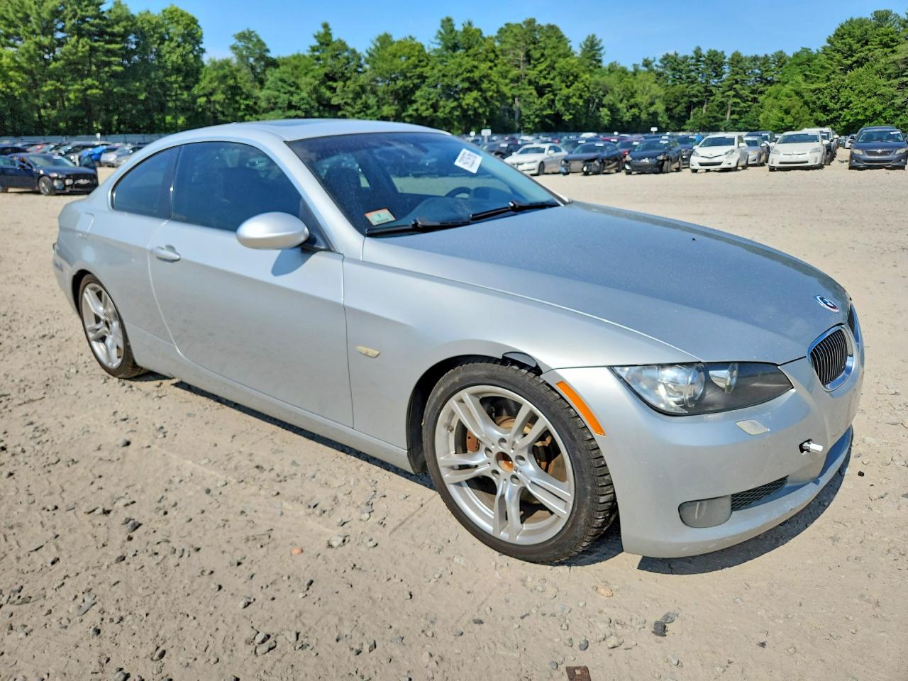 2007 Bmw 335 I Silver vin: WBAWB735X7P032957