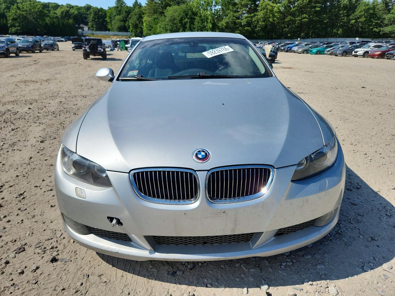 2007 Bmw 335 I Silver vin: WBAWB735X7P032957