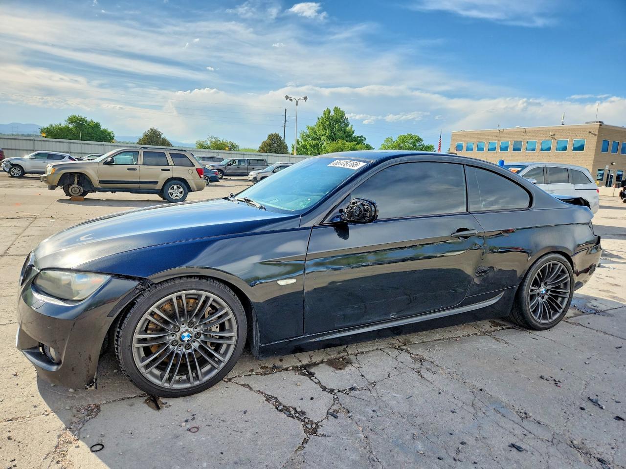 2010 Bmw 335 I Black vin: WBAWB7C50AP048186