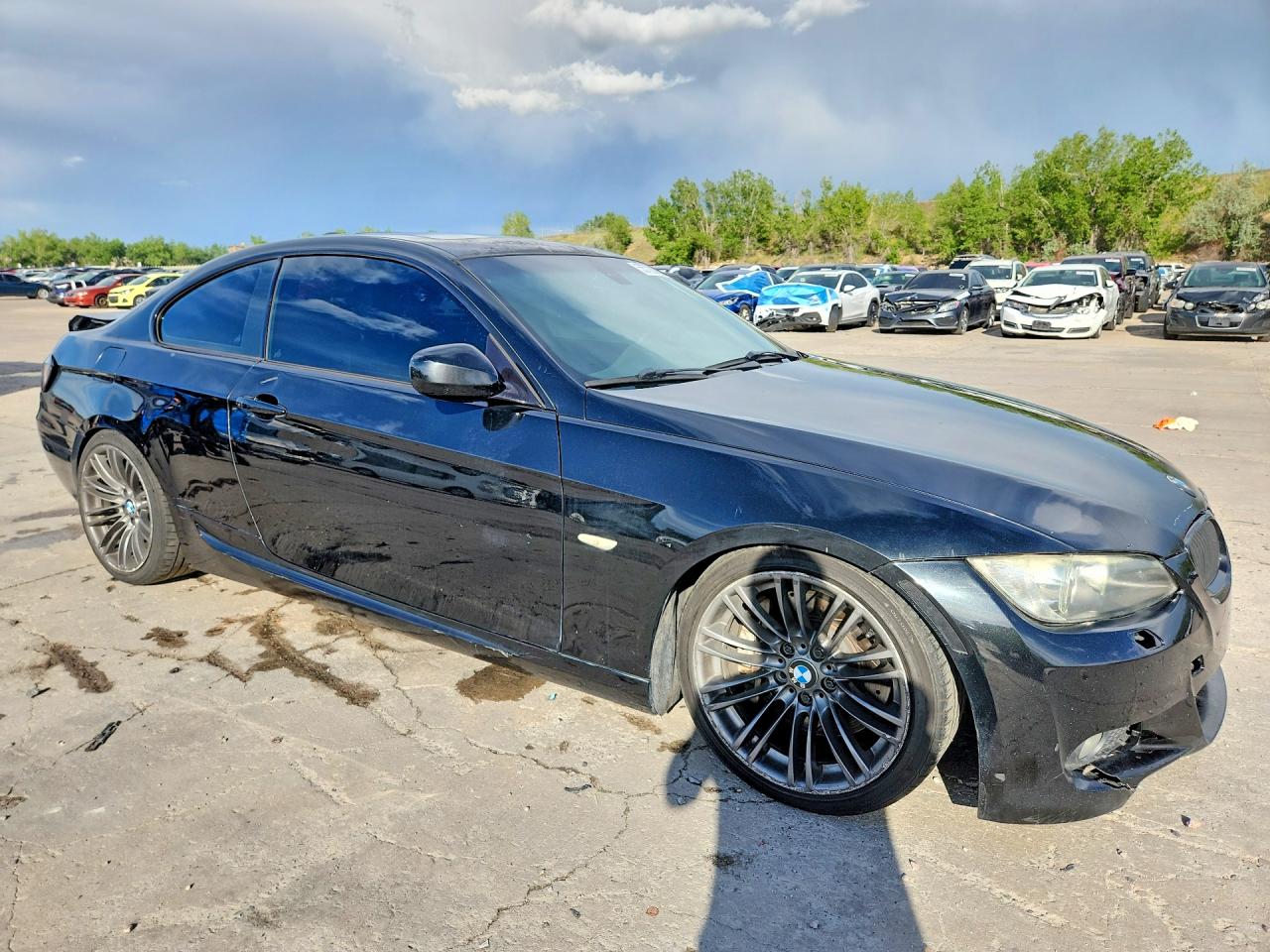 2010 Bmw 335 I Black vin: WBAWB7C50AP048186