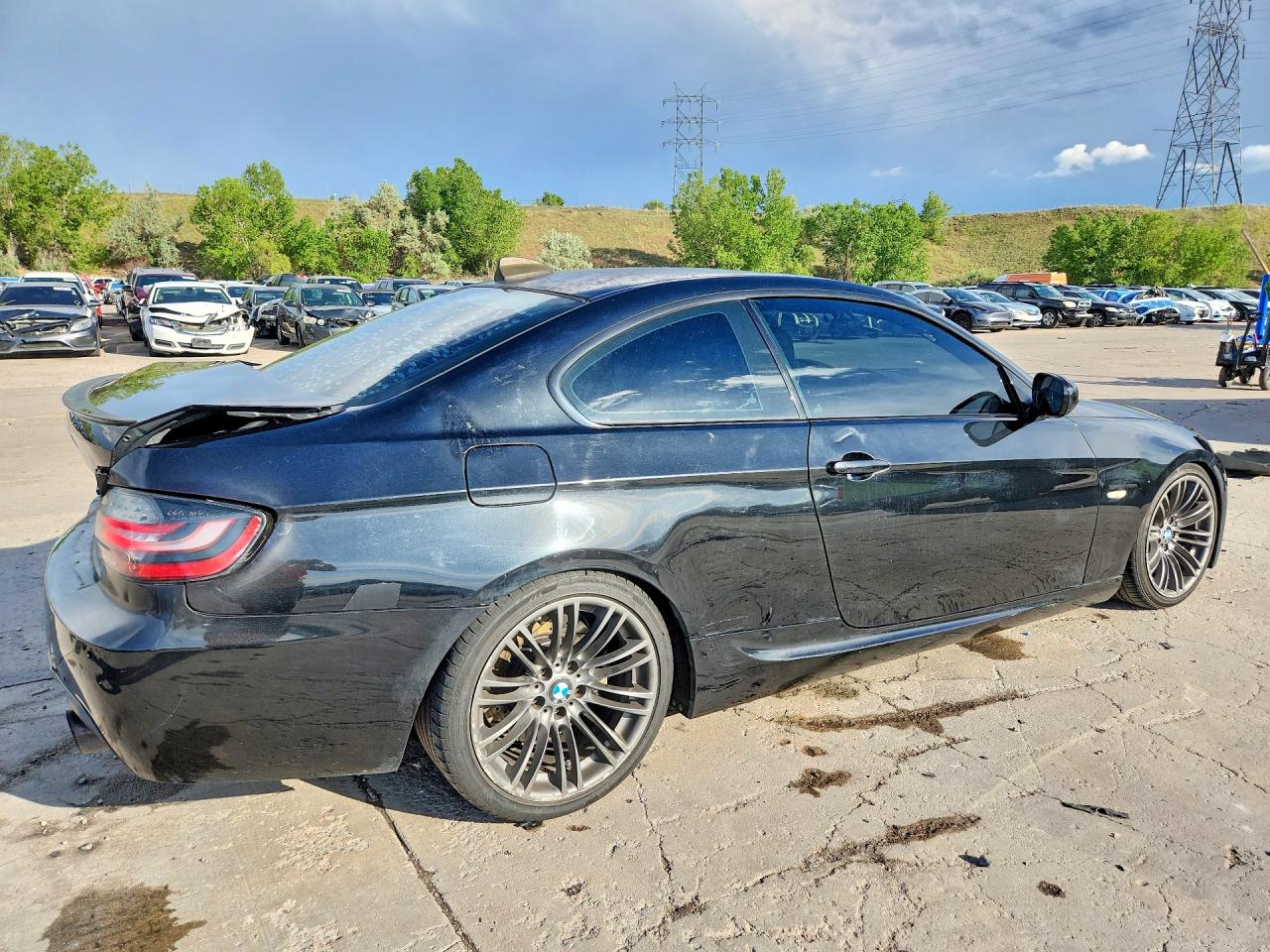 2010 Bmw 335 I Black vin: WBAWB7C50AP048186