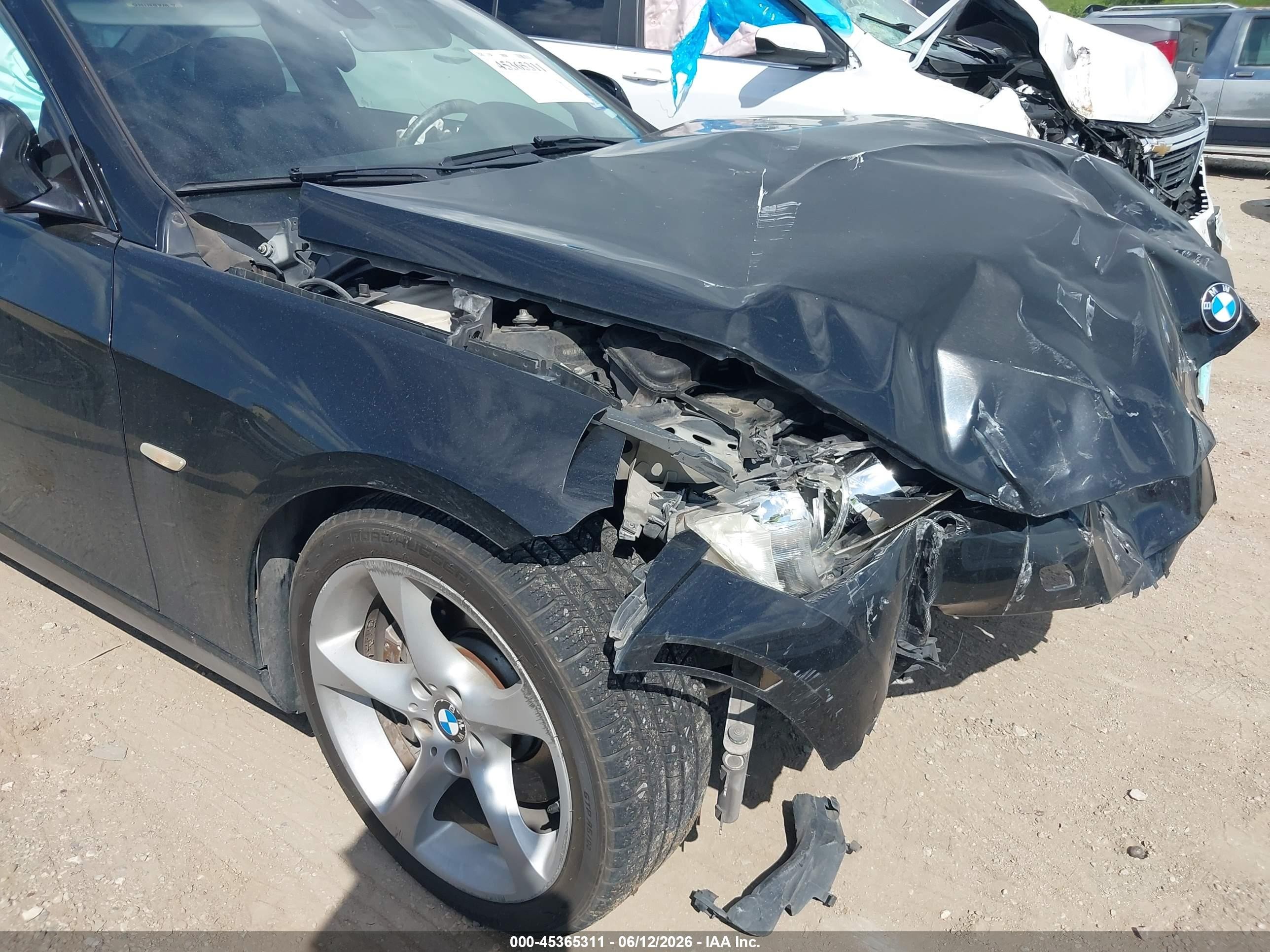 2010 Bmw 335i   Черный vin: WBAWB7C58AP048520