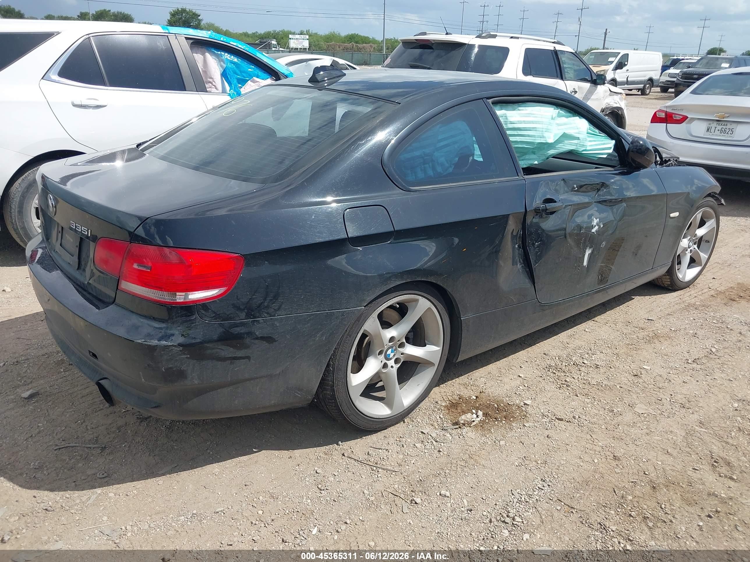2010 Bmw 335i   Черный vin: WBAWB7C58AP048520